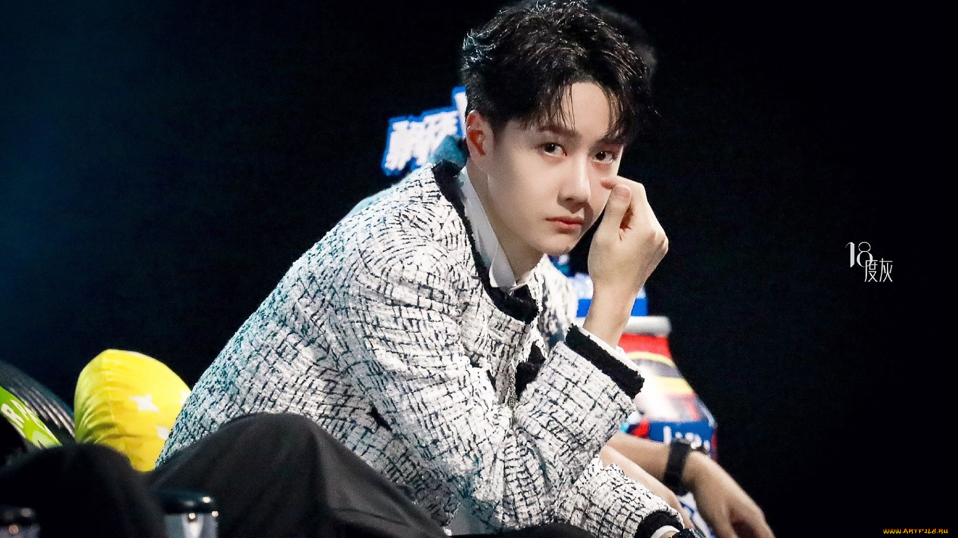 мужчины, wang, yi, bo, артист, шоу