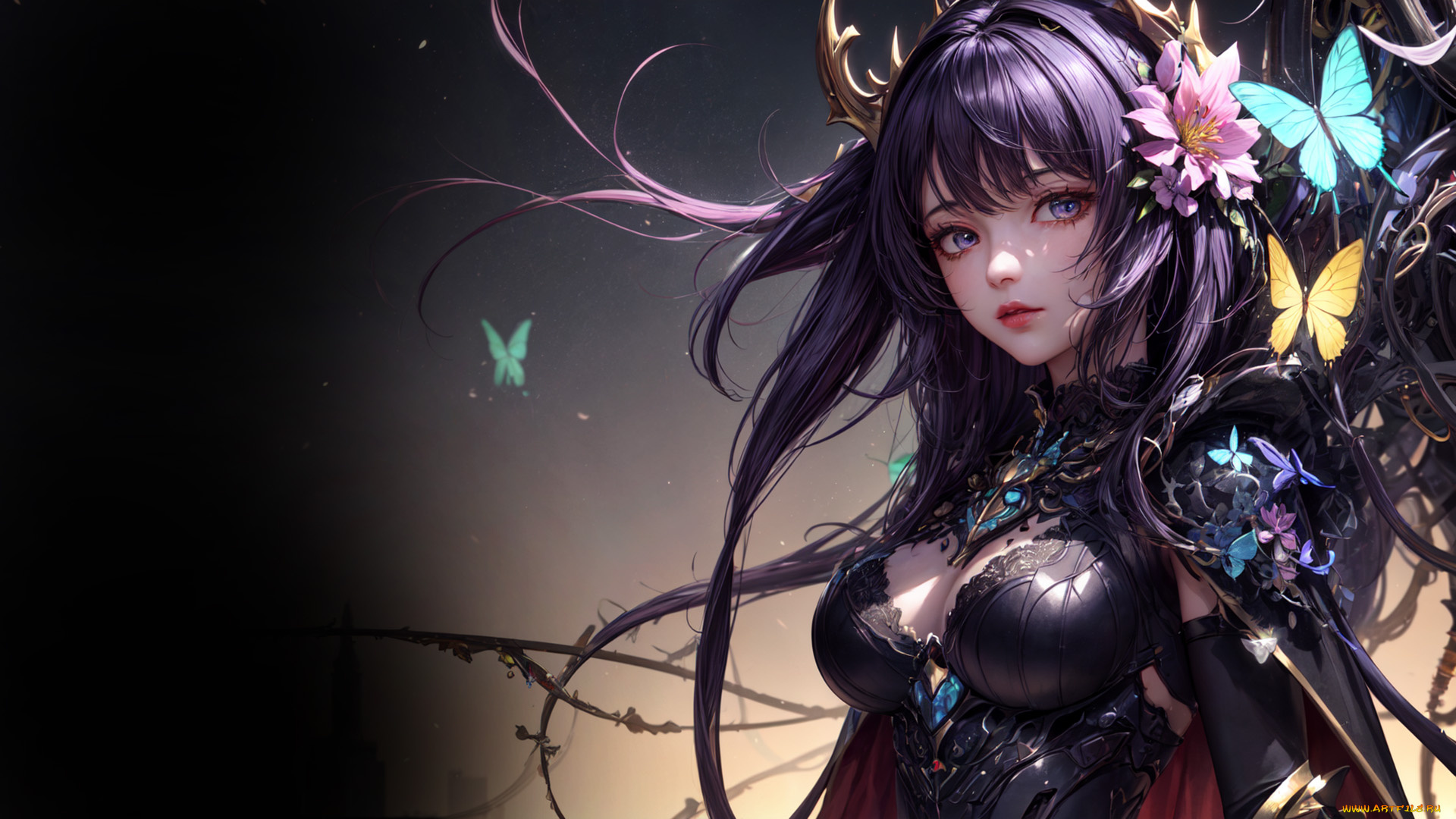 фэнтези, девушки, нейросети, графика, нейроарт, ai, art, нейронные, сети, рисунки, нейро, искусство