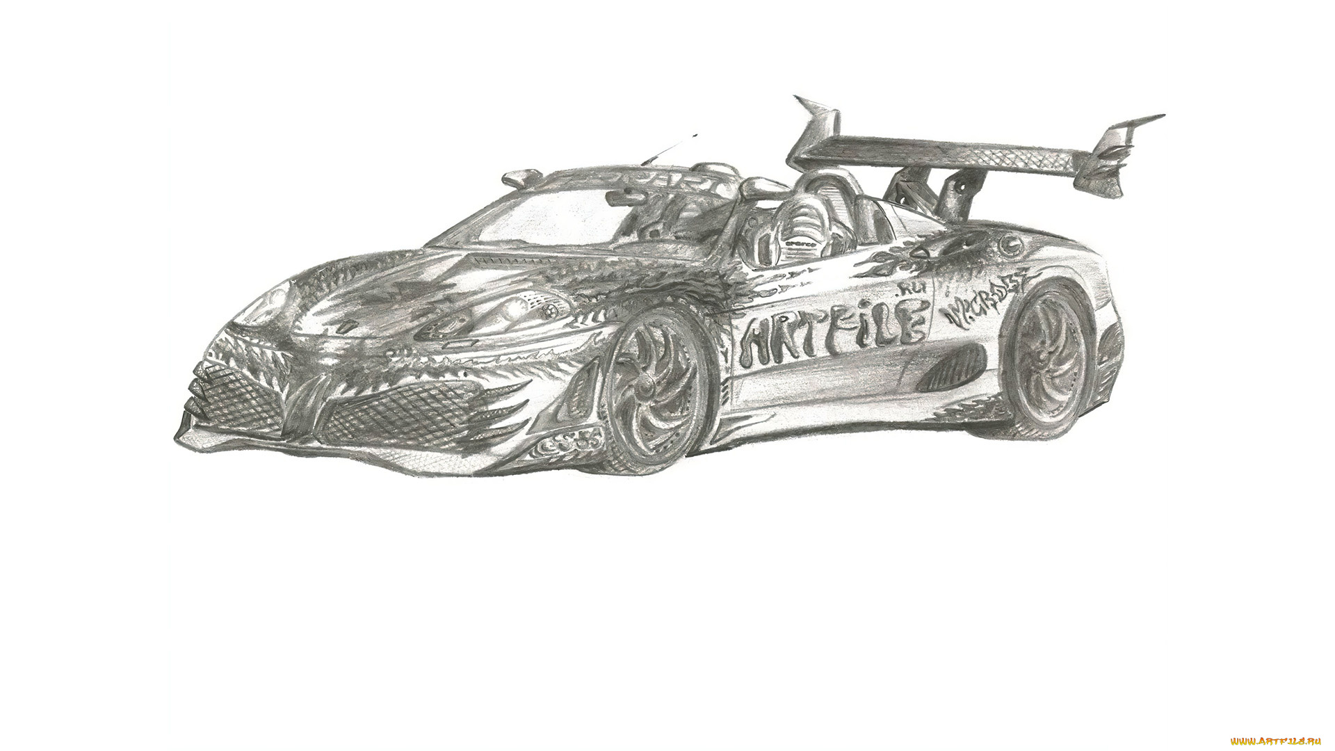 оригинал, 295307, рисованное, авто, мото, рисунок