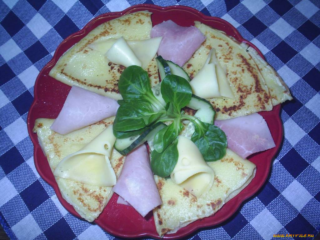 блинчики, еда, салаты, закуски