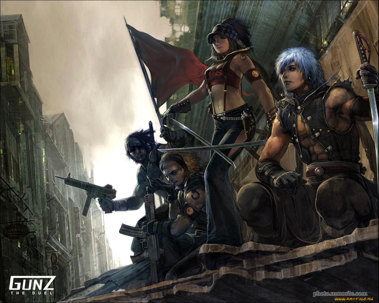 the, gunz, видео, игры, duel
