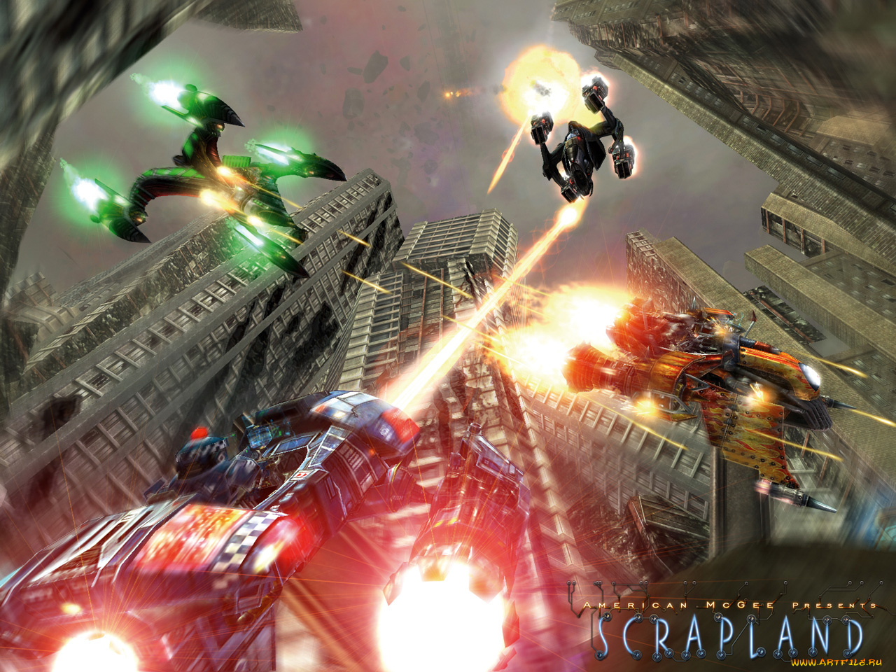 видео, игры, scrapland