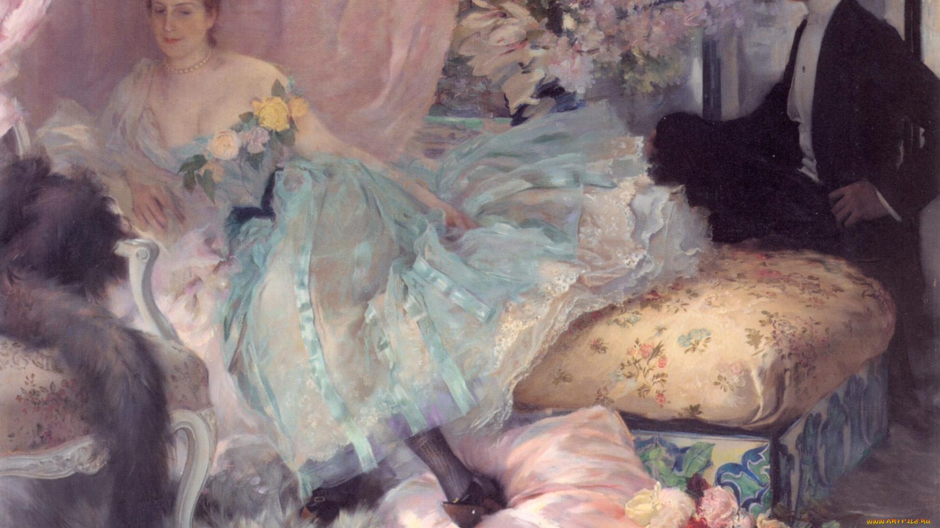 doucet, the, eager, suitor, рисованные, живопись