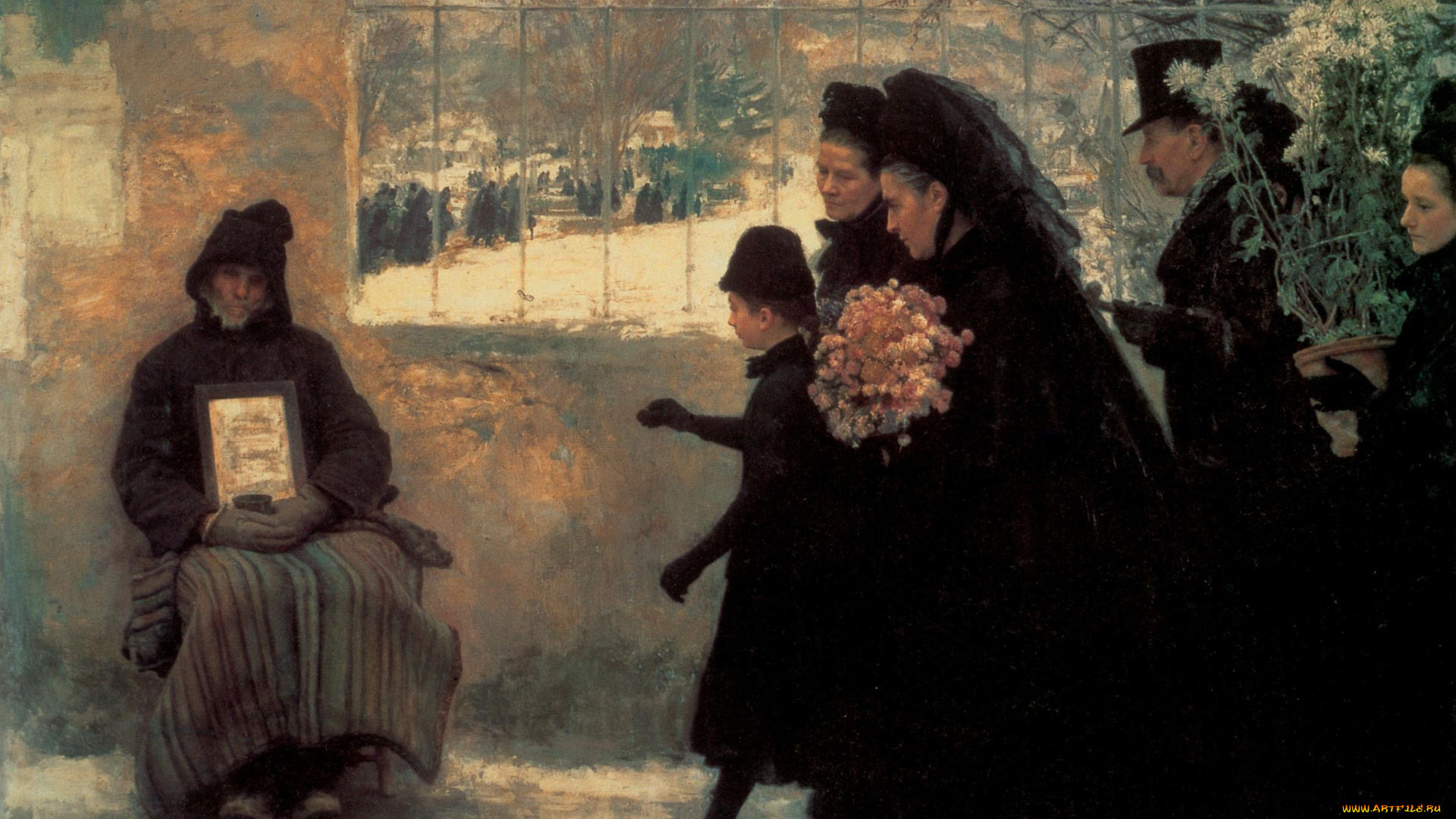 friant, la, toussaint, рисованные, живопись