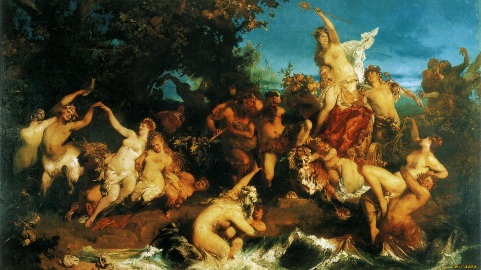 рисованные, живопись