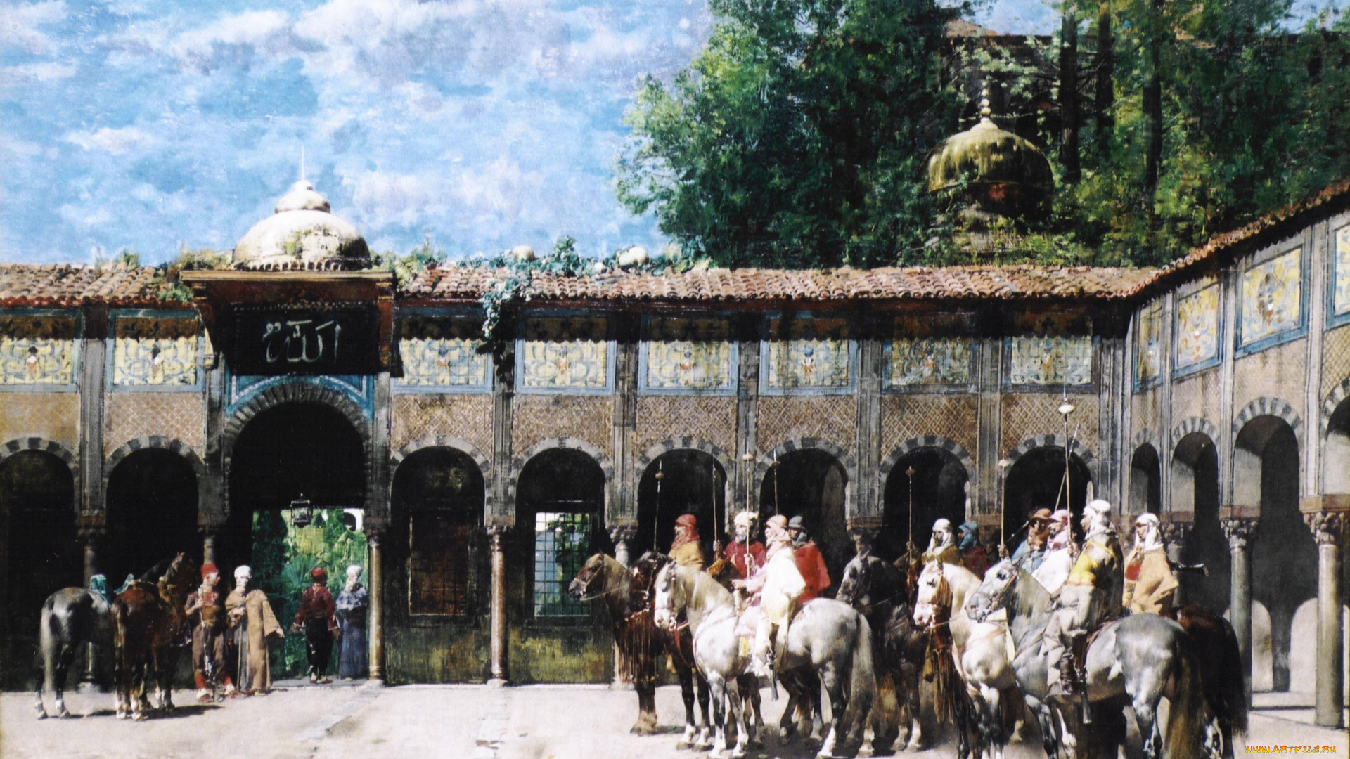 рисованные, живопись