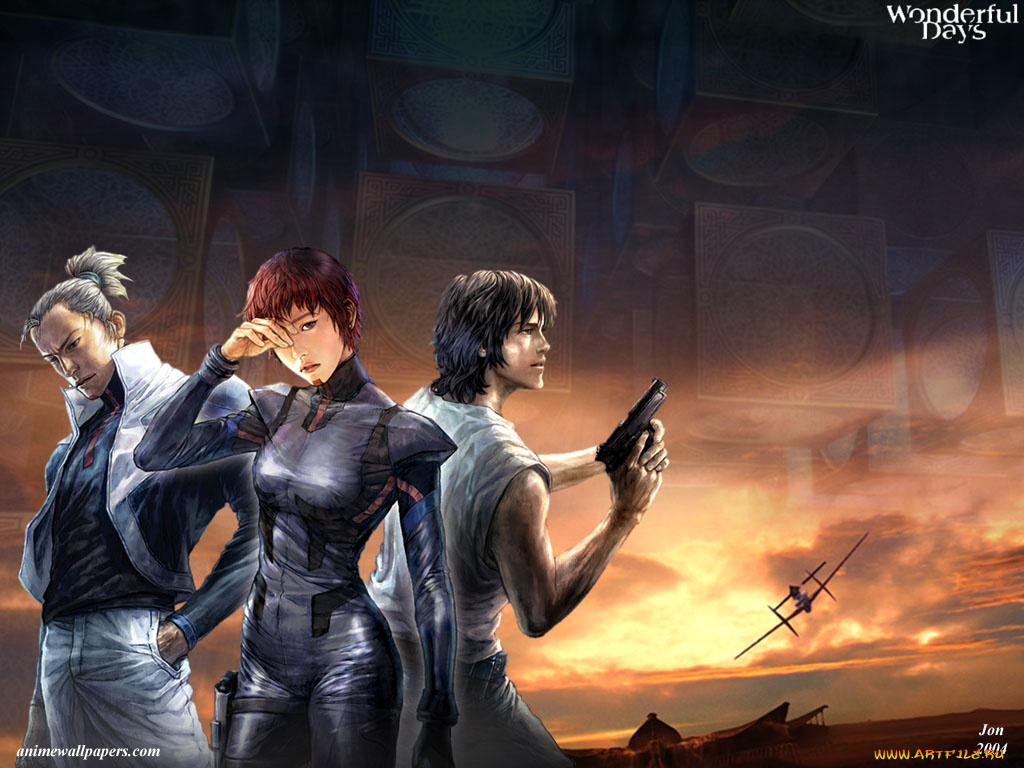 wonderful, days, аниме