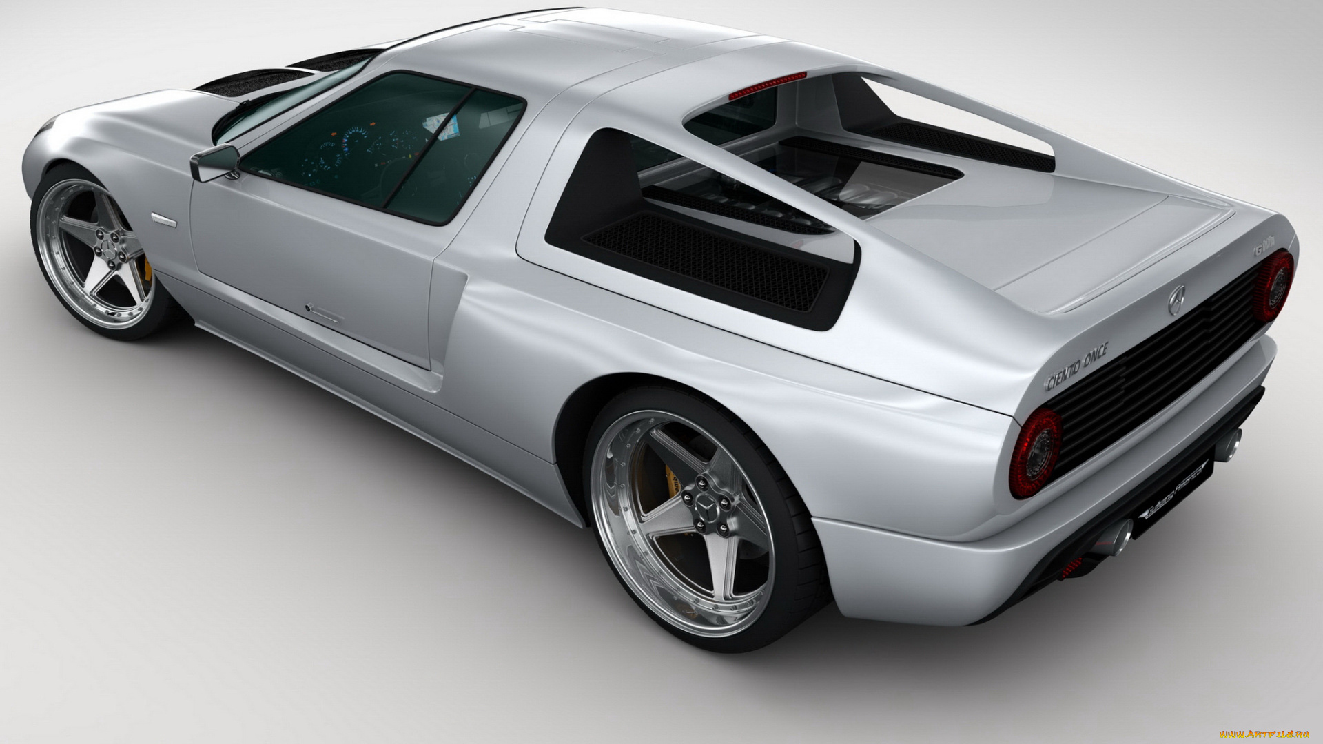 gwa, mercedes, benz, ciento, once, автомобили, 3д, gullwing, doors