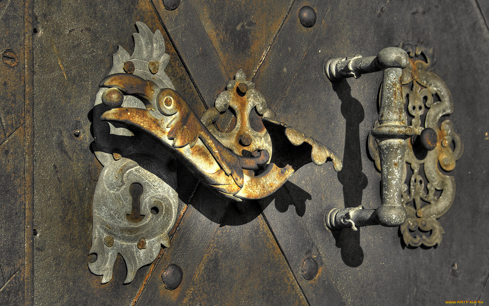 разное, ключи, замки, дверные, ручки, кованая, ручка