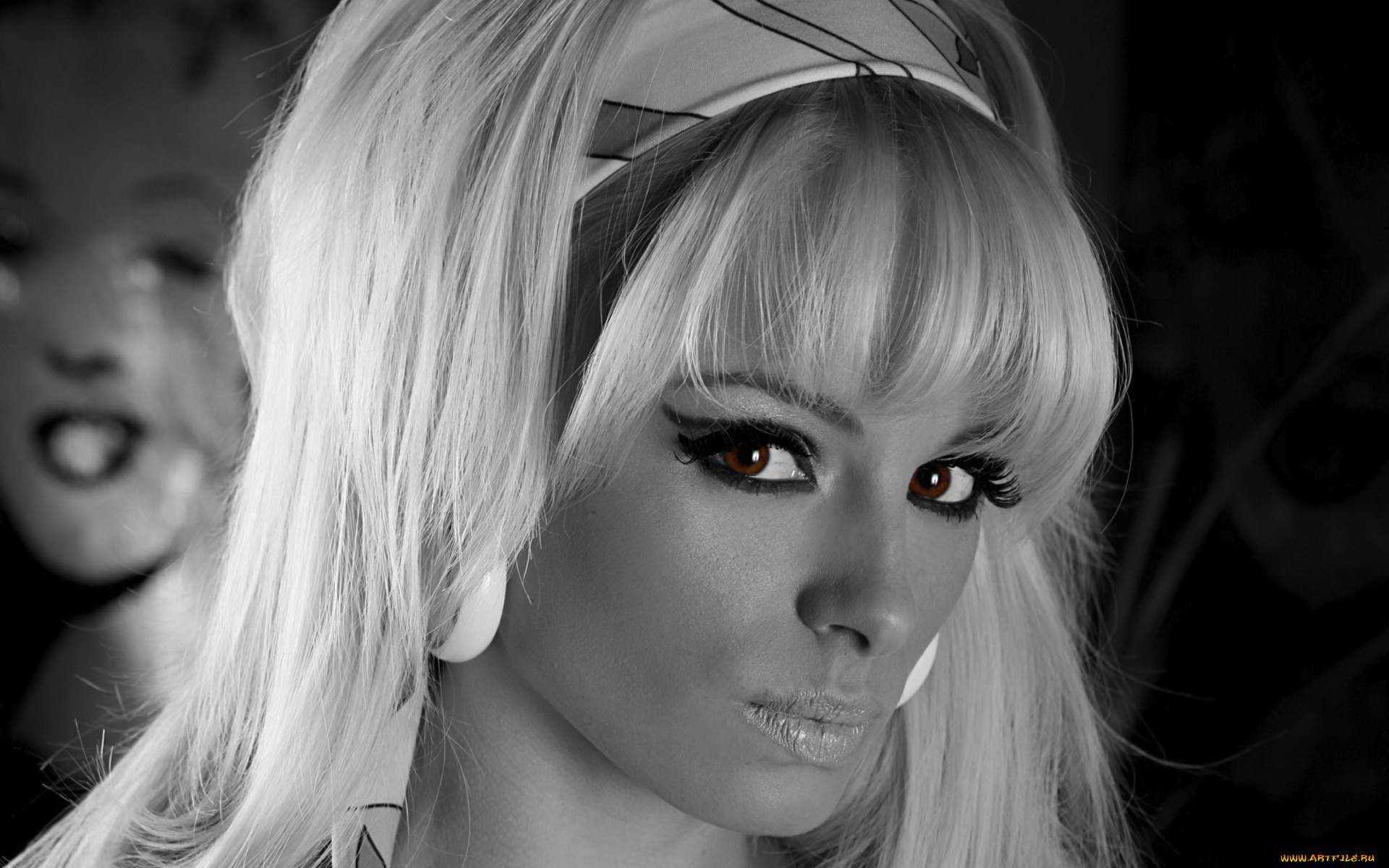 Rhian, Sugden, девушки, глаза, блондинка