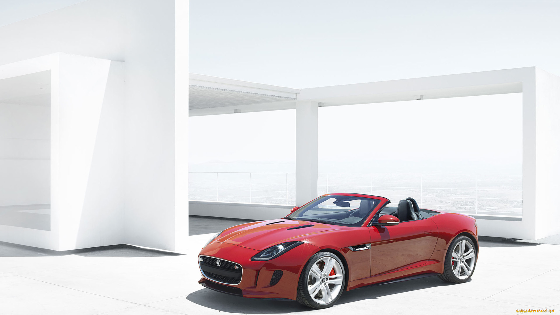 автомобили, jaguar, f-type, roadster, 2014г