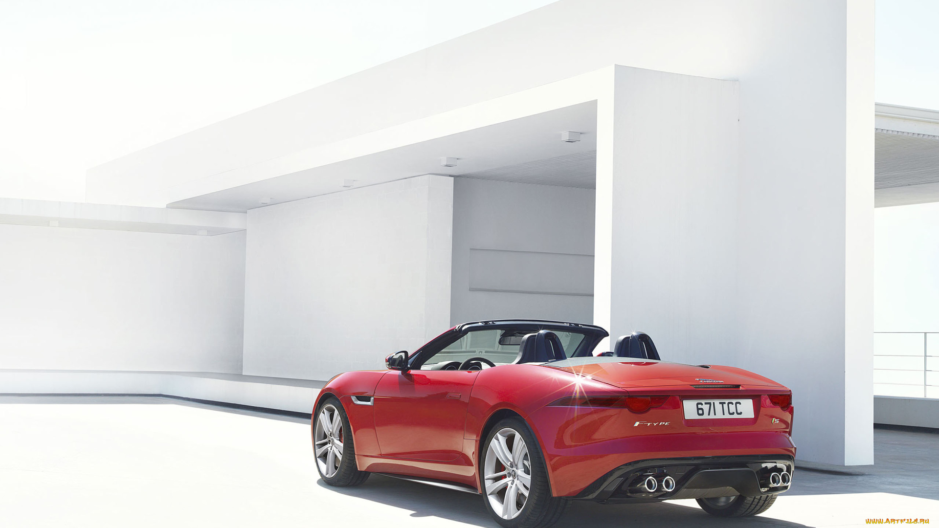 автомобили, jaguar, f-type, roadster, 2014г