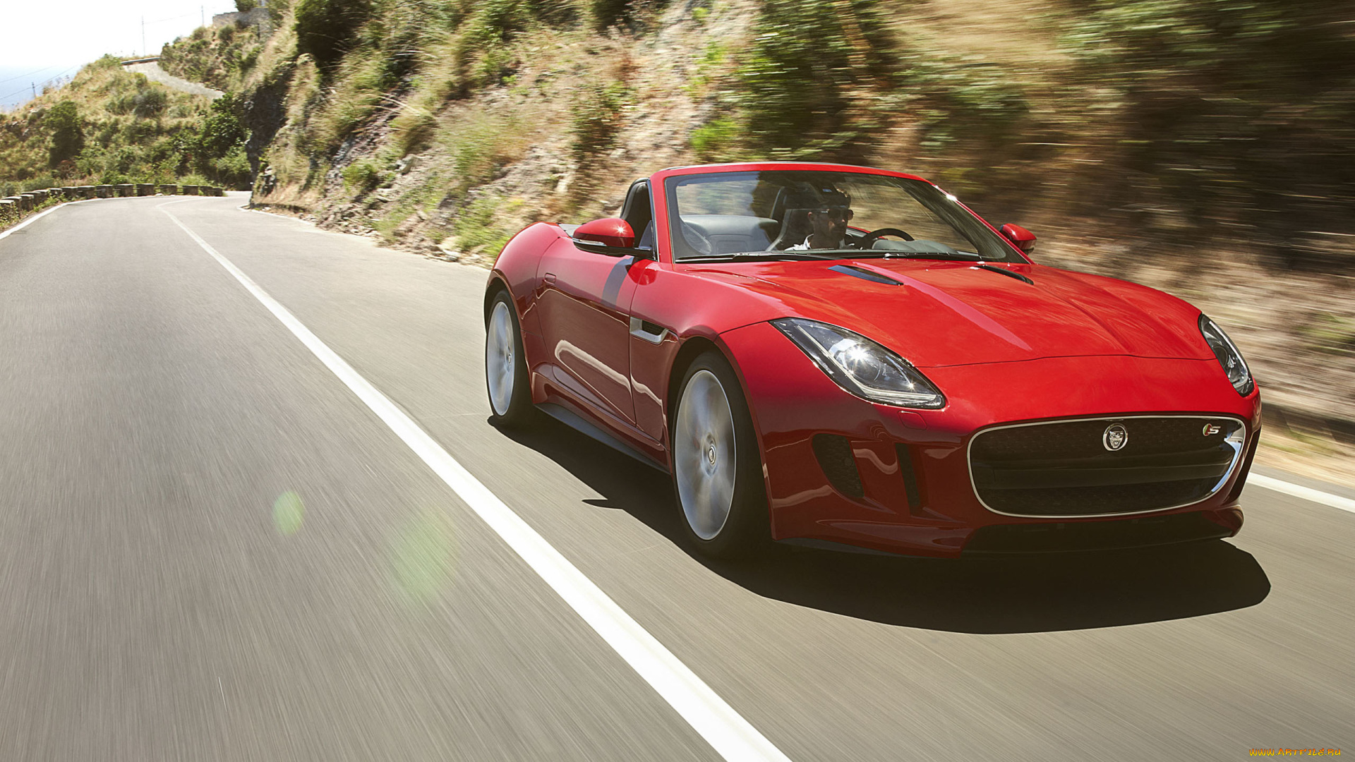 автомобили, jaguar, f-type, roadster