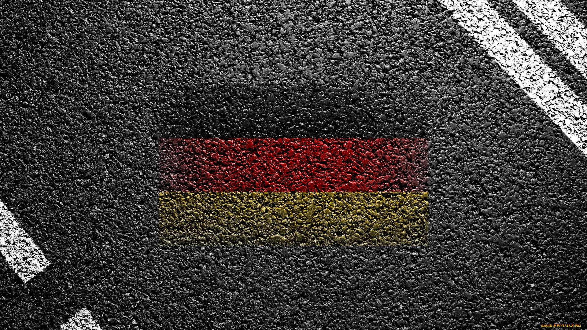 разное, флаги, гербы, флаг, асфальт, разметка