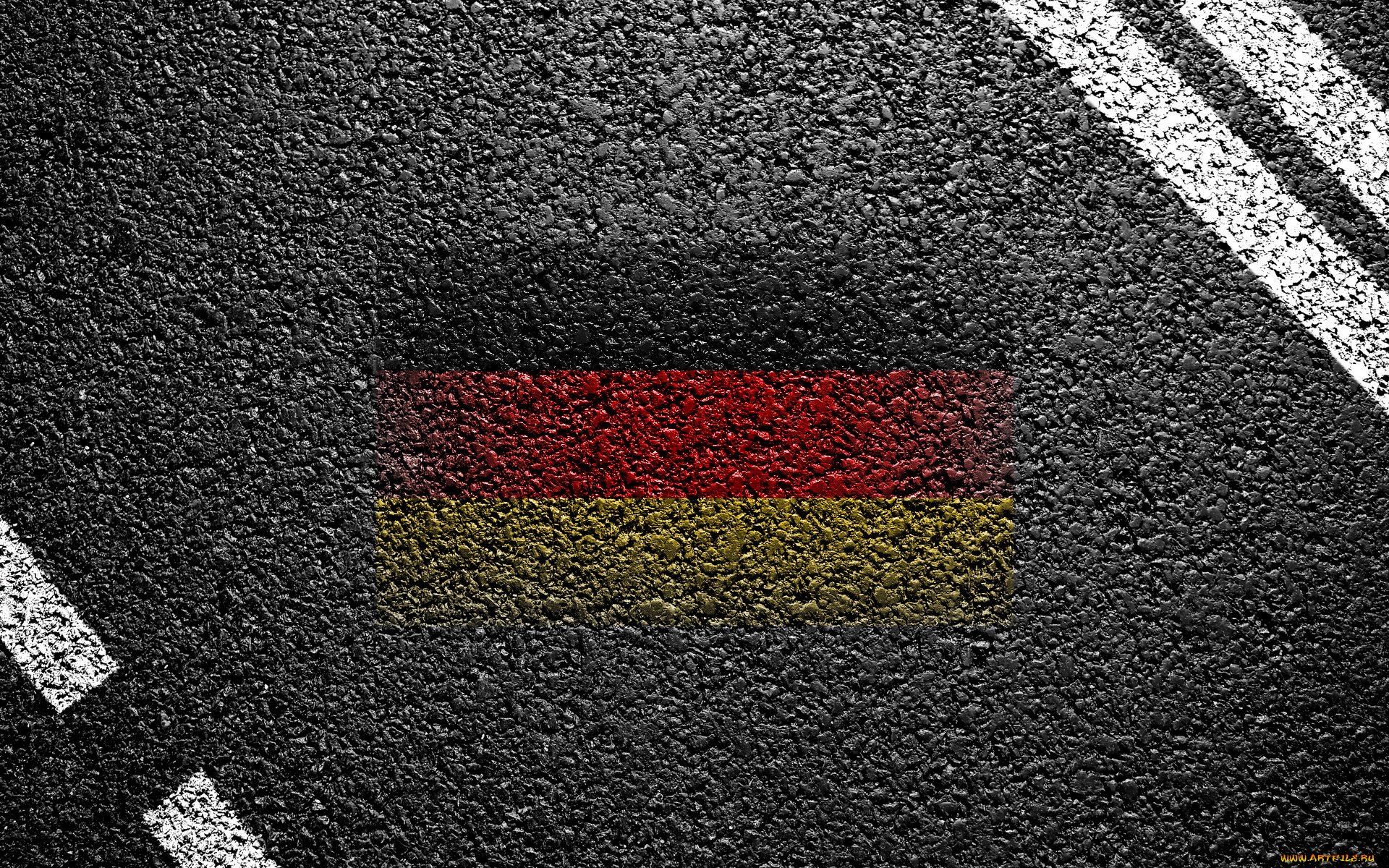 разное, флаги, гербы, флаг, асфальт, разметка