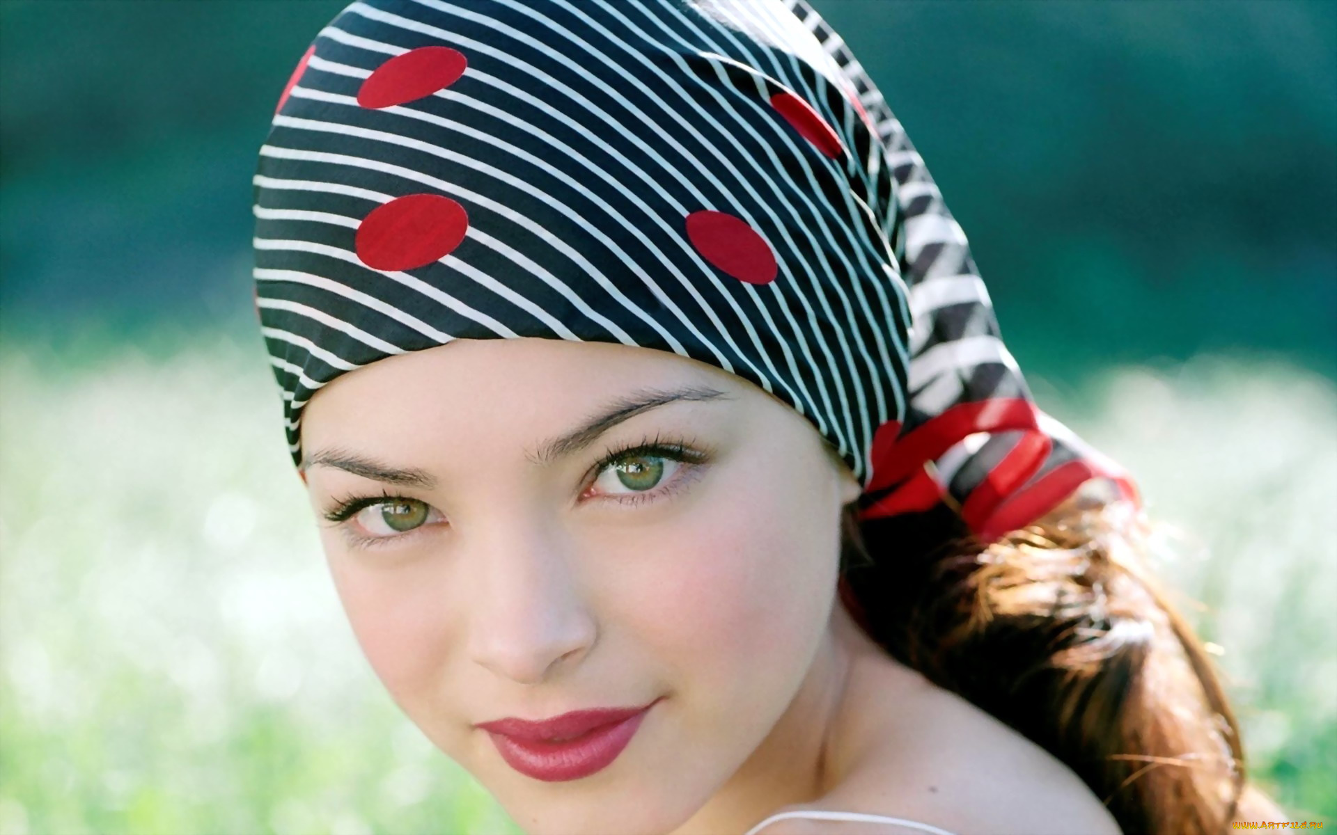 Kristin, Kreuk, девушки, платок, лицо, актриса