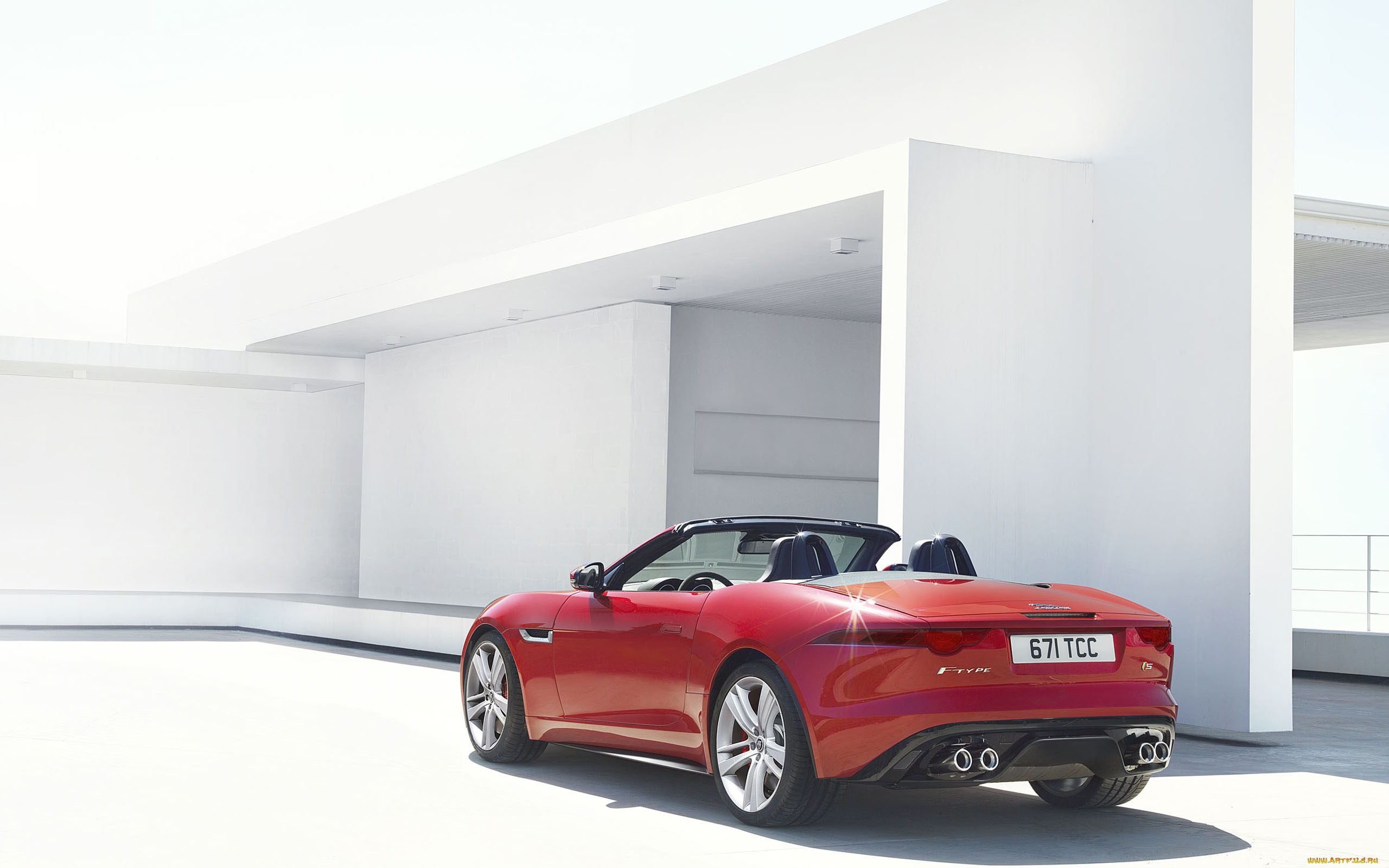 автомобили, jaguar, f-type, roadster, 2014г