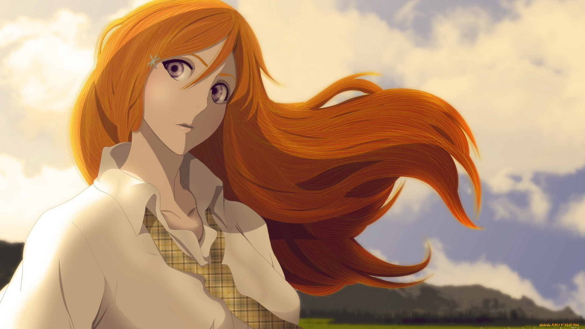 аниме, bleach, орихиме