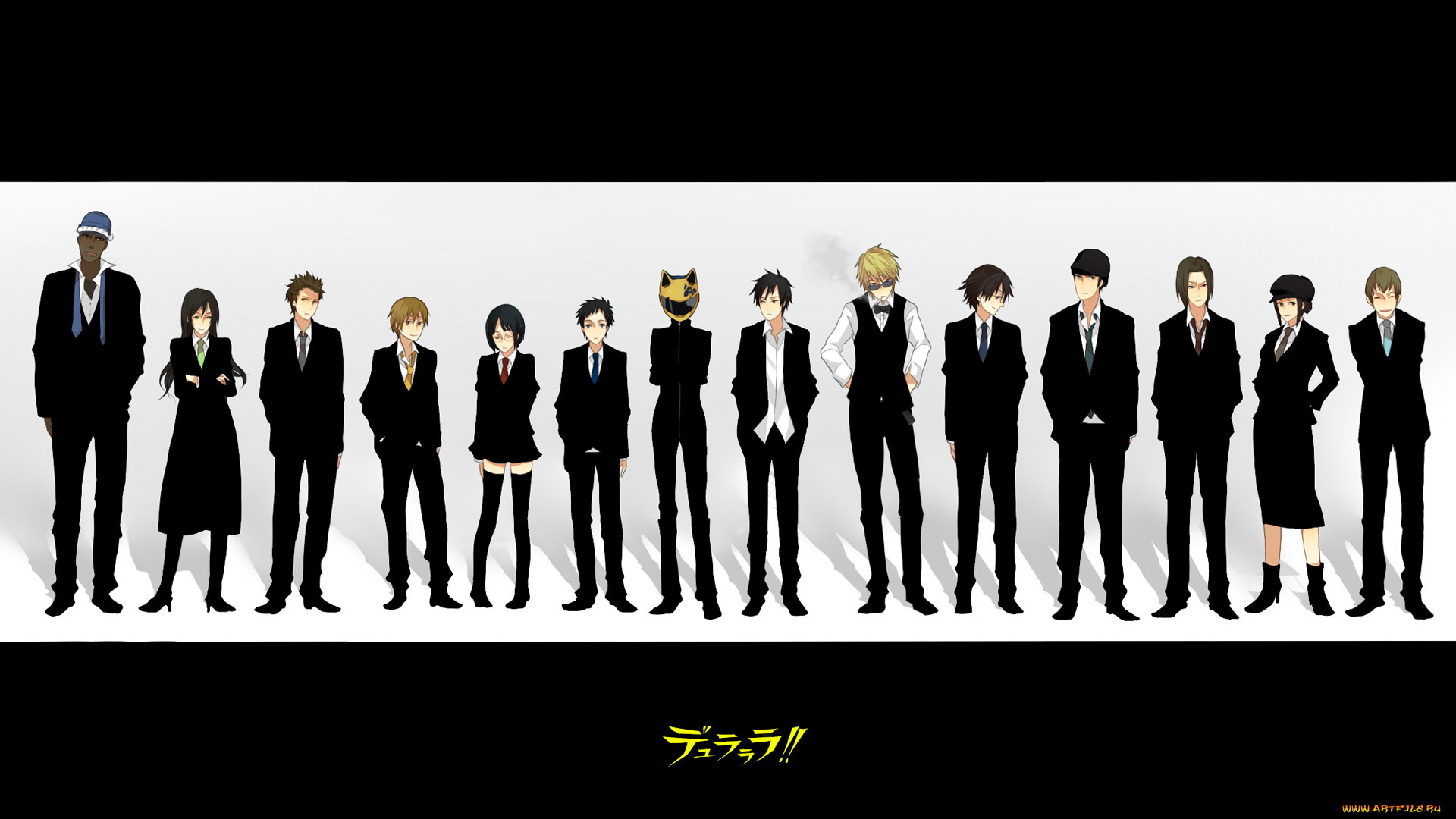 аниме, dyurarara, компания