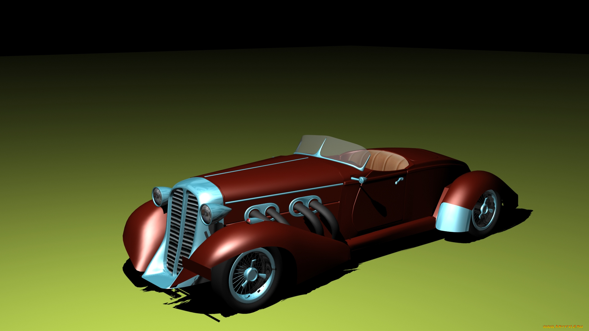 автомобили, 3д, speeder