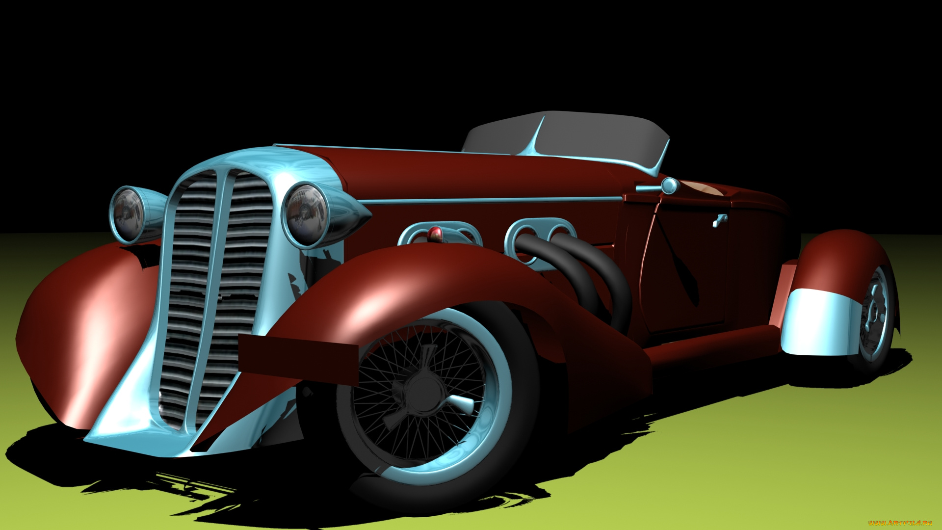 автомобили, 3д, speeder