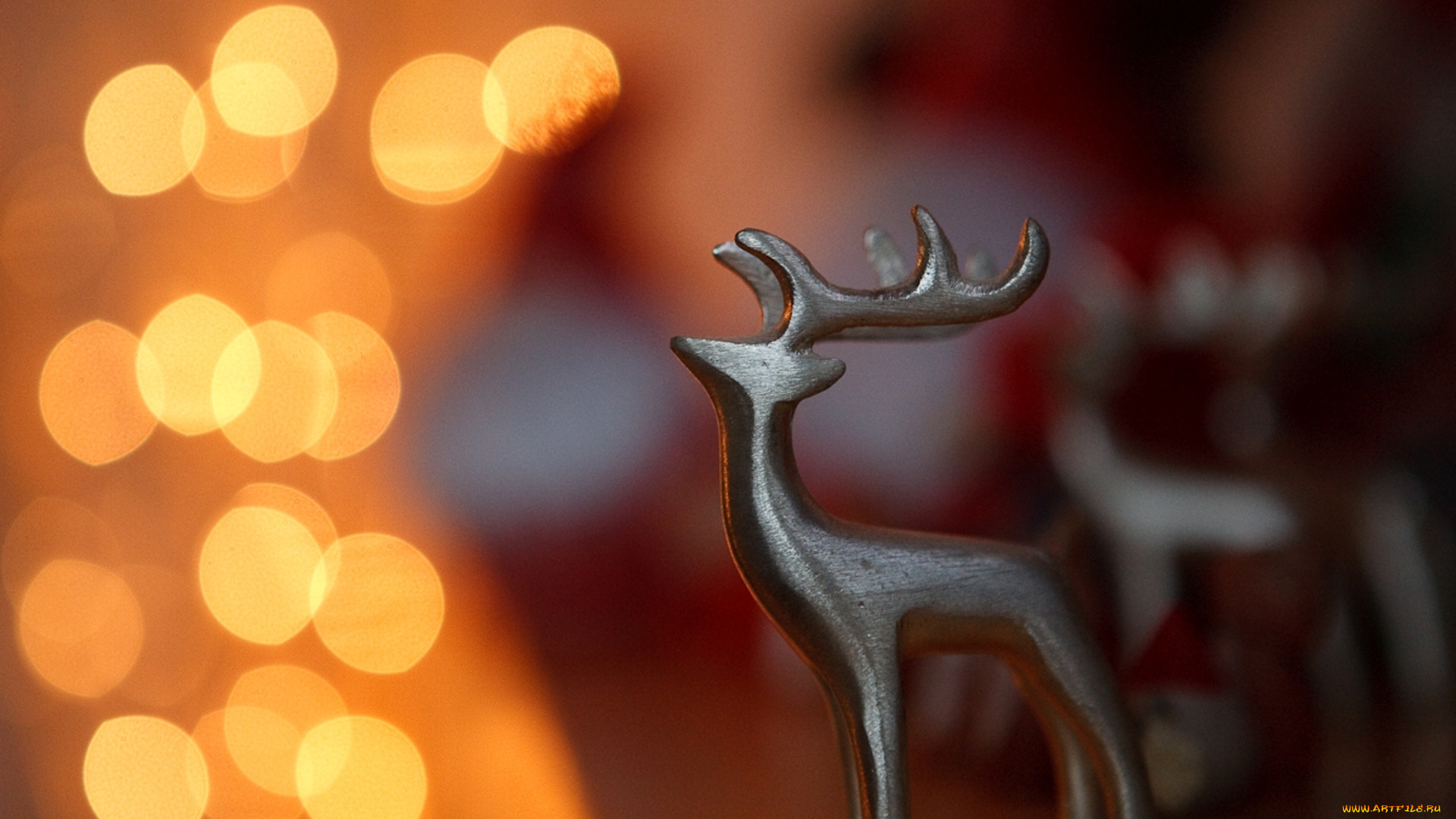 разное, сувениры, блики, олень, фигурка