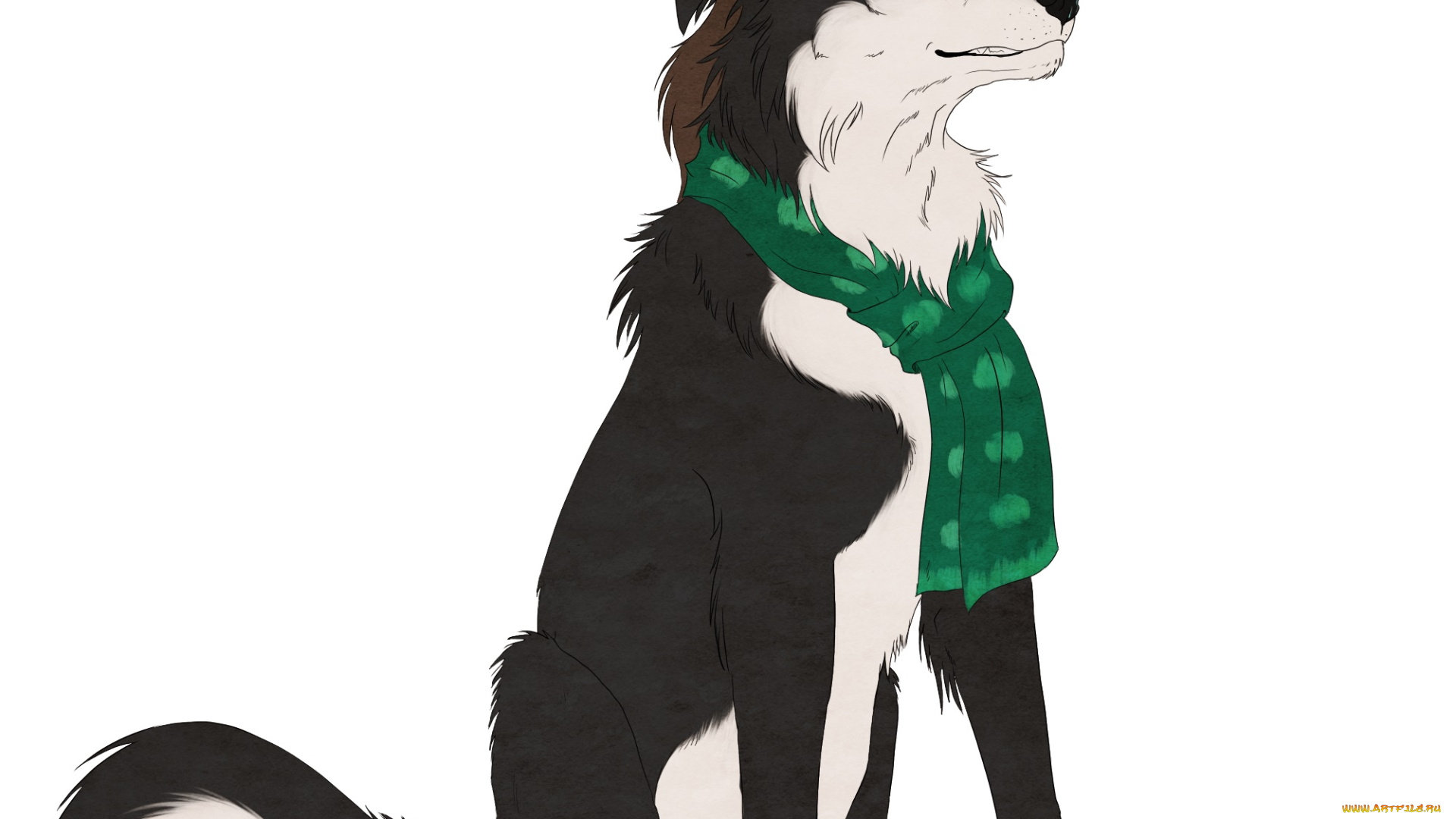 рисованные, животные, , сказочные, , мифические, собака