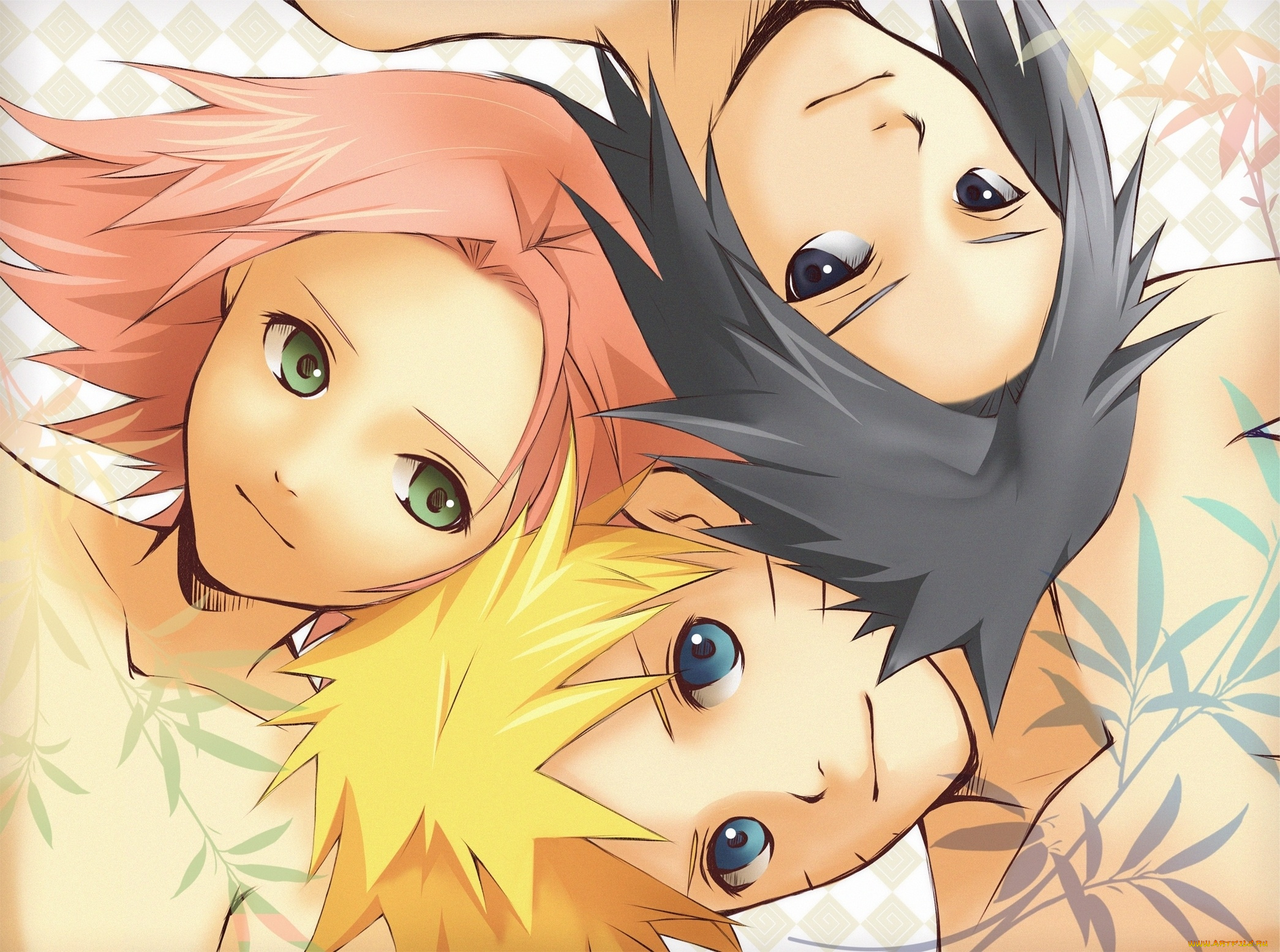 аниме, naruto, наруто, саске, сакура