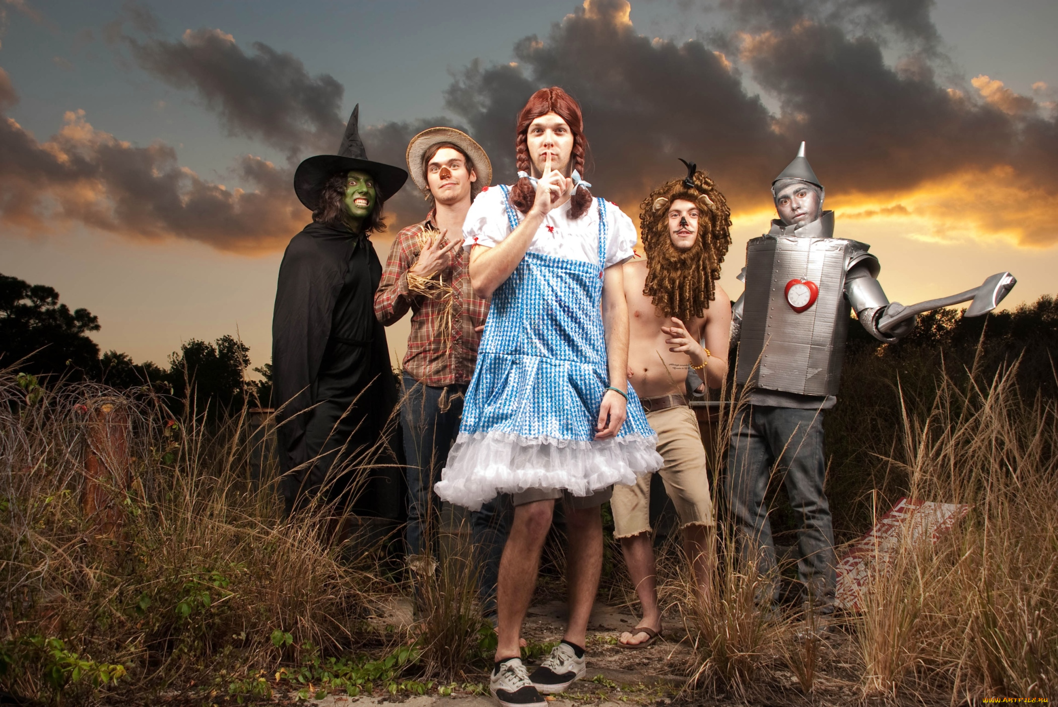 волшебник, изумрудного, города, , перезагрузка, юмор, и, приколы, костюмы, парни