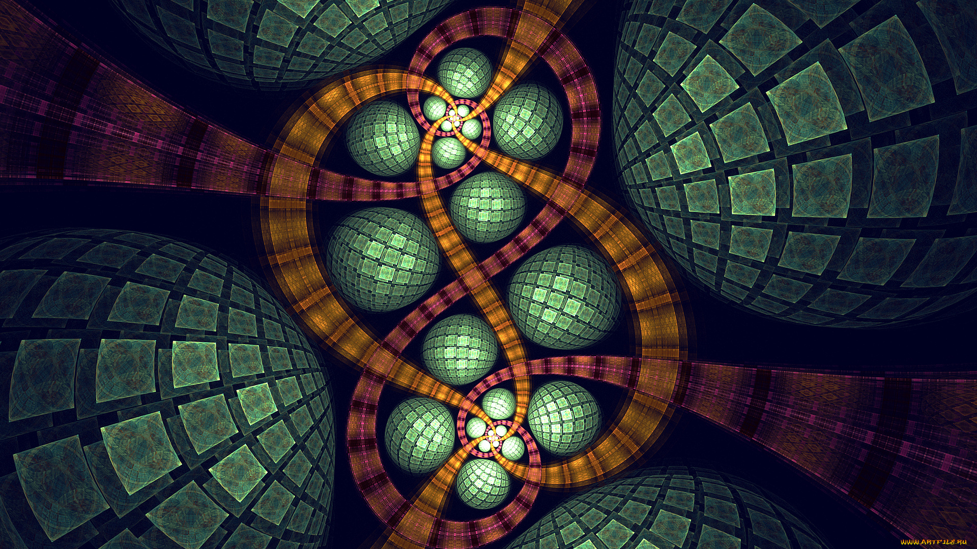 3д, графика, фракталы, , fractal, цвета, фон, узор