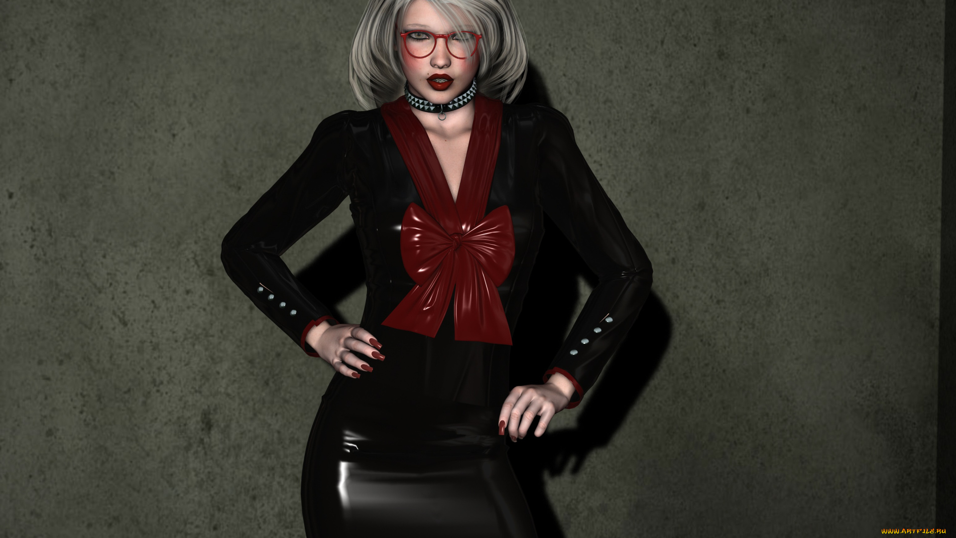 3д, графика, люди, , people, блондинка, фон, взгляд, девушка