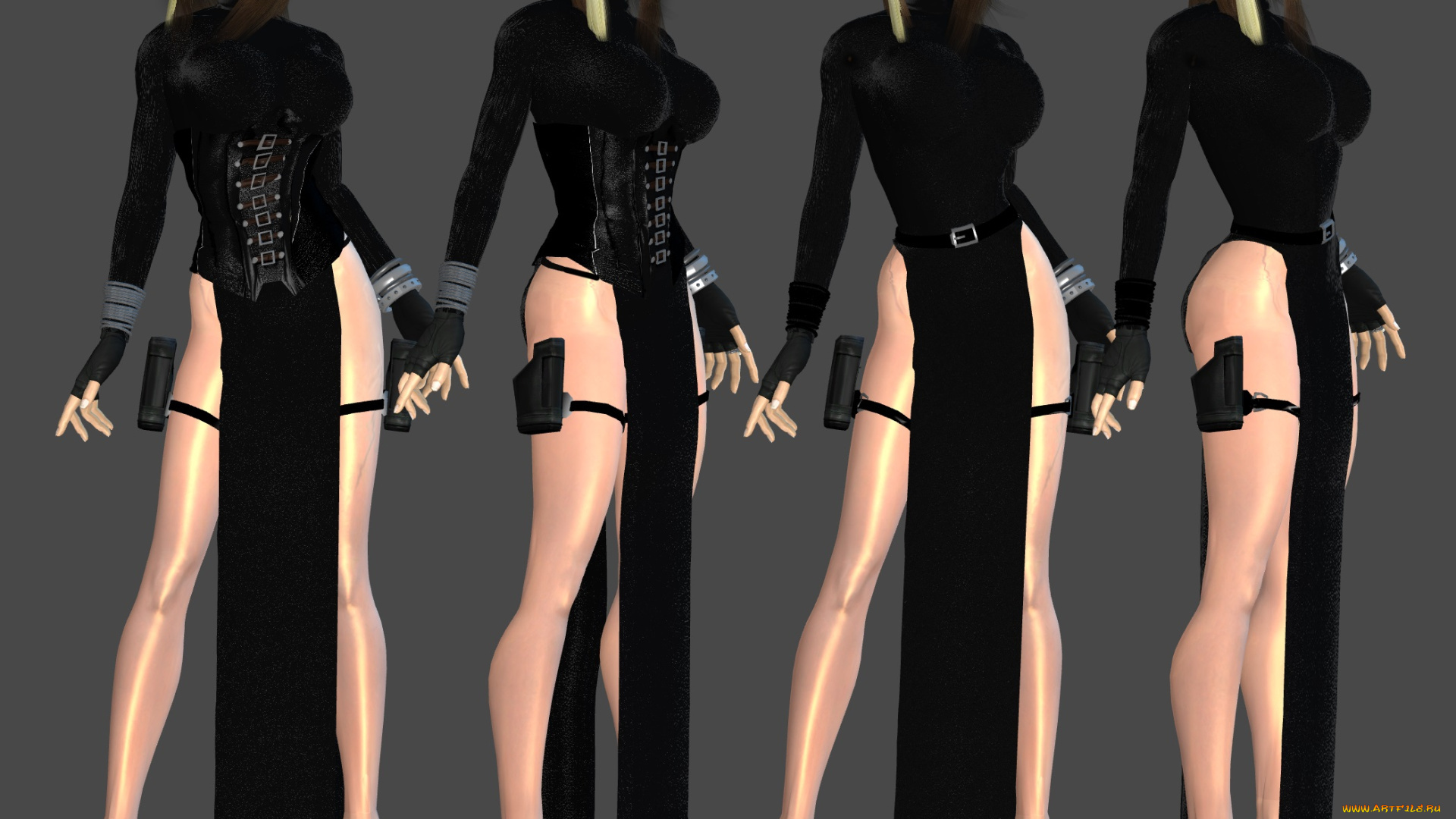 3д, графика, люди, , people, девушки, взгляд, фон