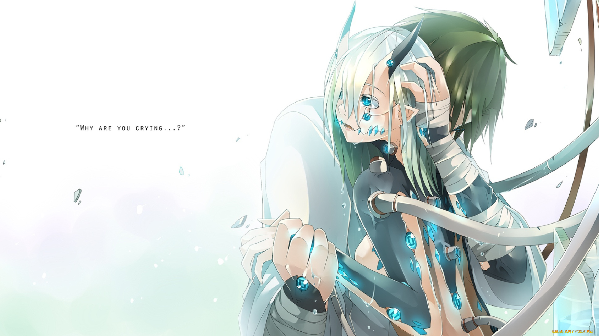 аниме, оружие, , техника, , технологии, sinlaire, арт, пара, существо, объятия, фон