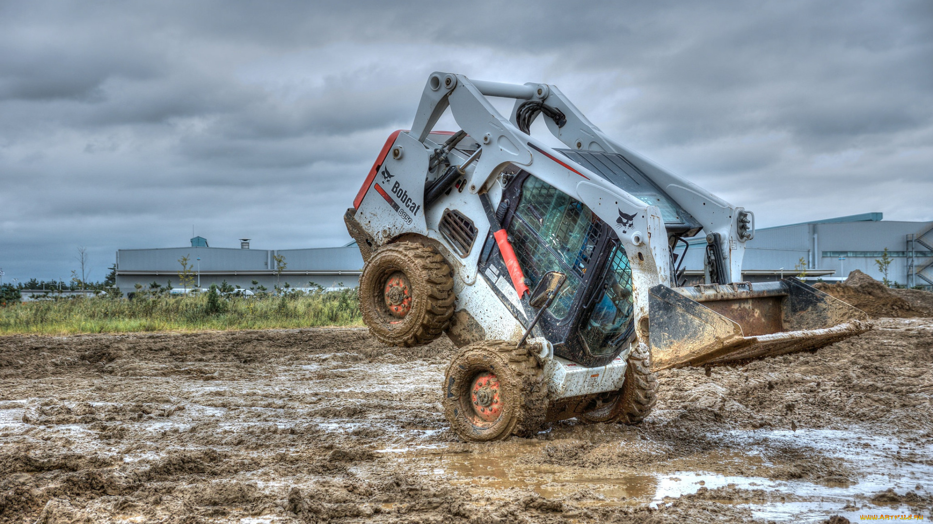 техника, фронтальные, погрузчики, погрузчик, колесный, ковш