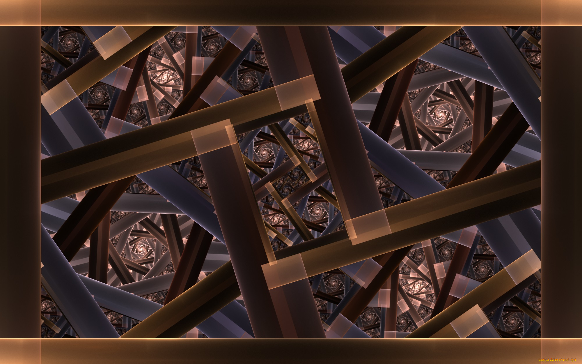 3д, графика, фракталы, , fractal, фон, узор, цвета