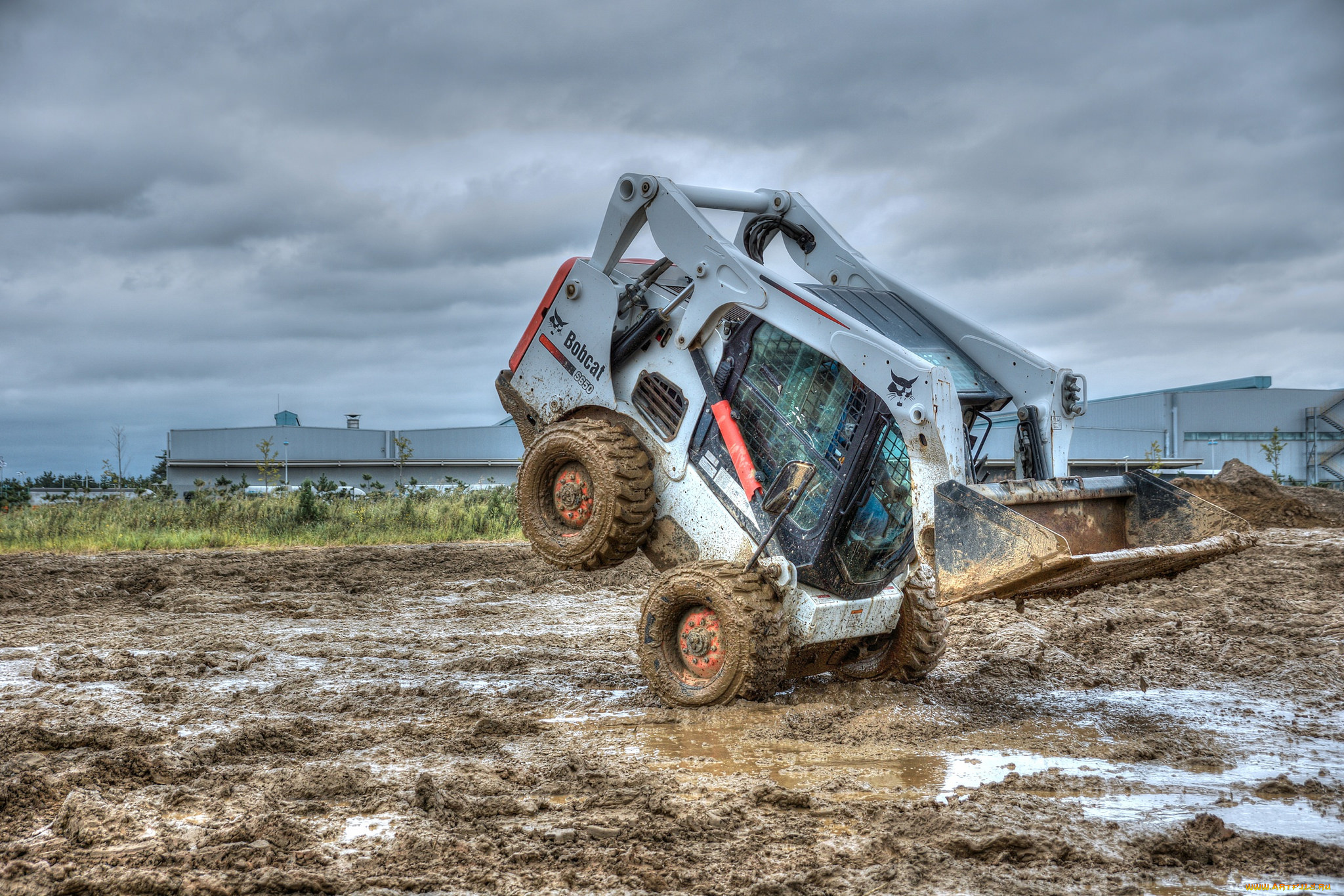 техника, фронтальные, погрузчики, погрузчик, колесный, ковш