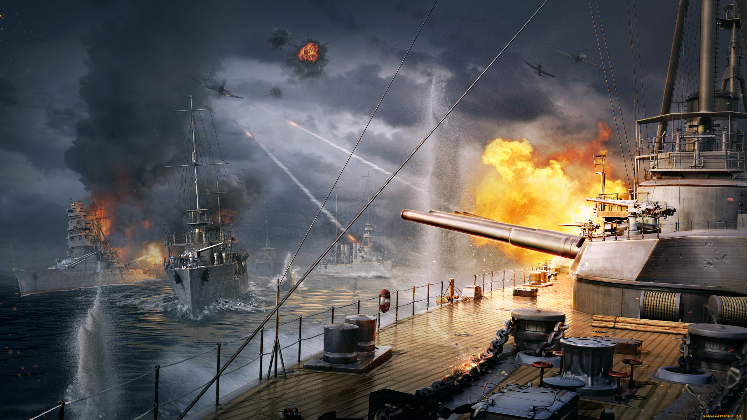 видео, игры, world, of, warships, warships, of, world, симулятор, онлайн, action