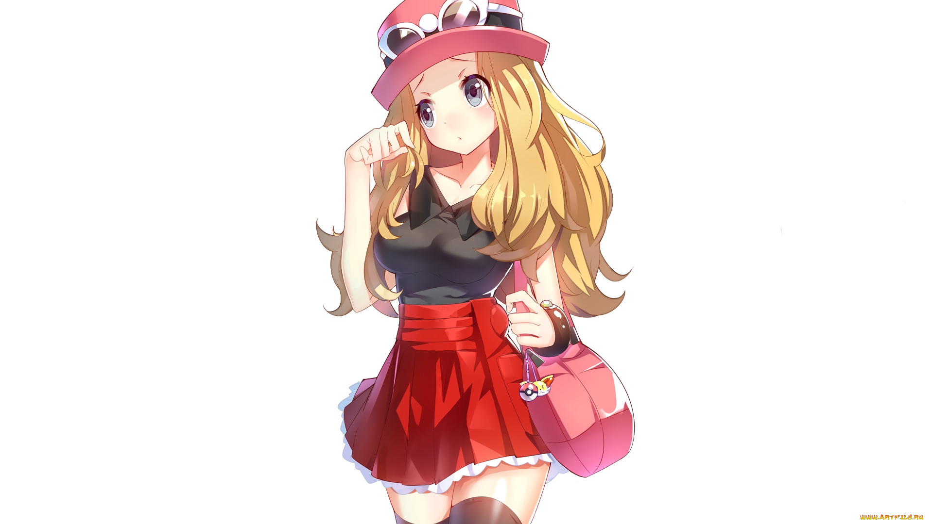 автор, , ririko, аниме, pokemon, девушка, арт, ririko