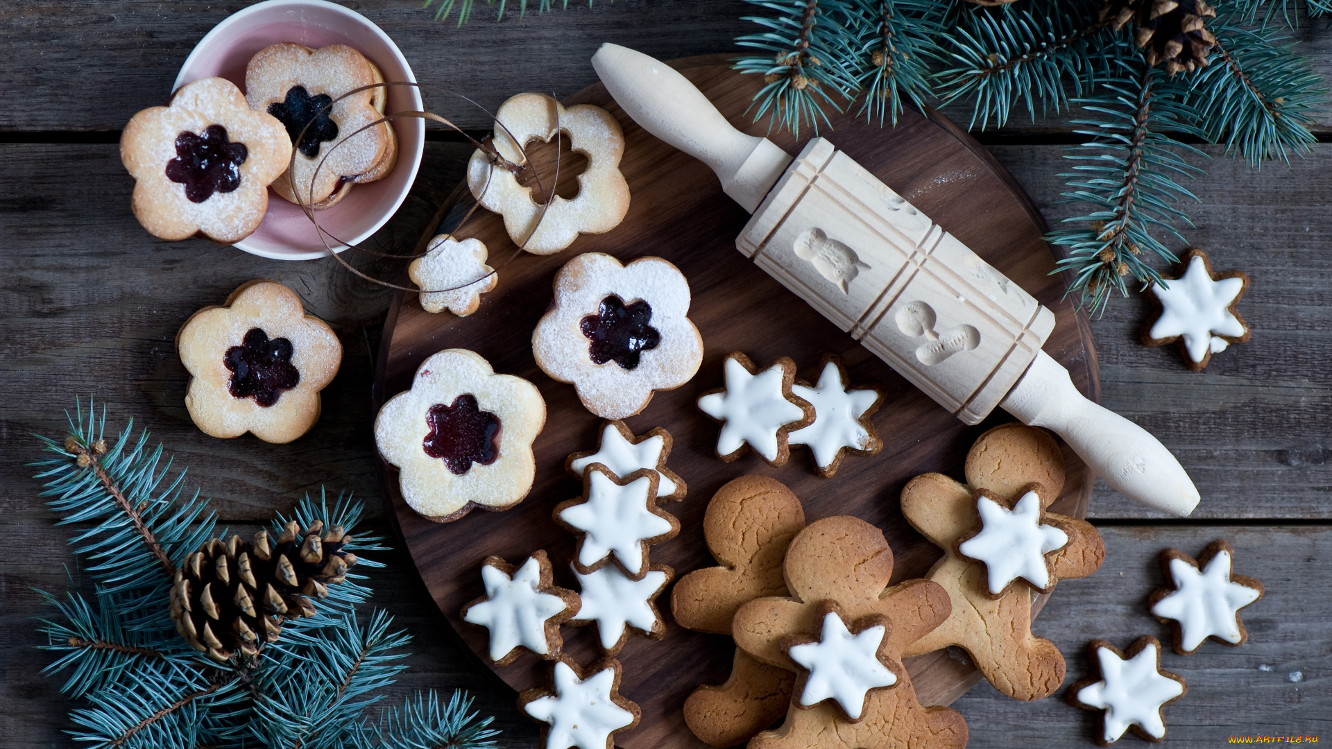 еда, пирожные, , кексы, , печенье, yummy, christmas, decoration, cookie, печенье, fir, tree, новогоднее, украшение, ель, вкуснятина