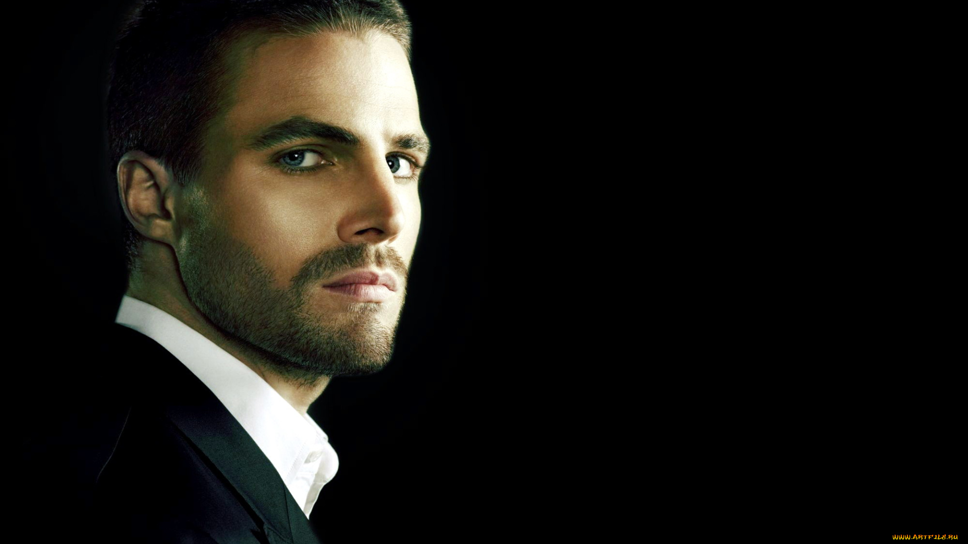 stephen, amell, мужчины, взгляд