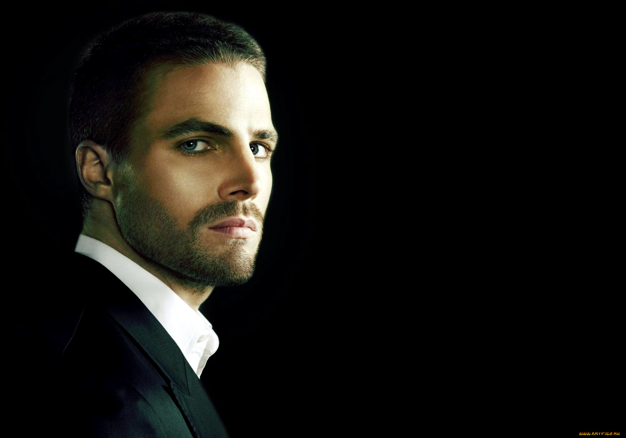 stephen, amell, мужчины, взгляд