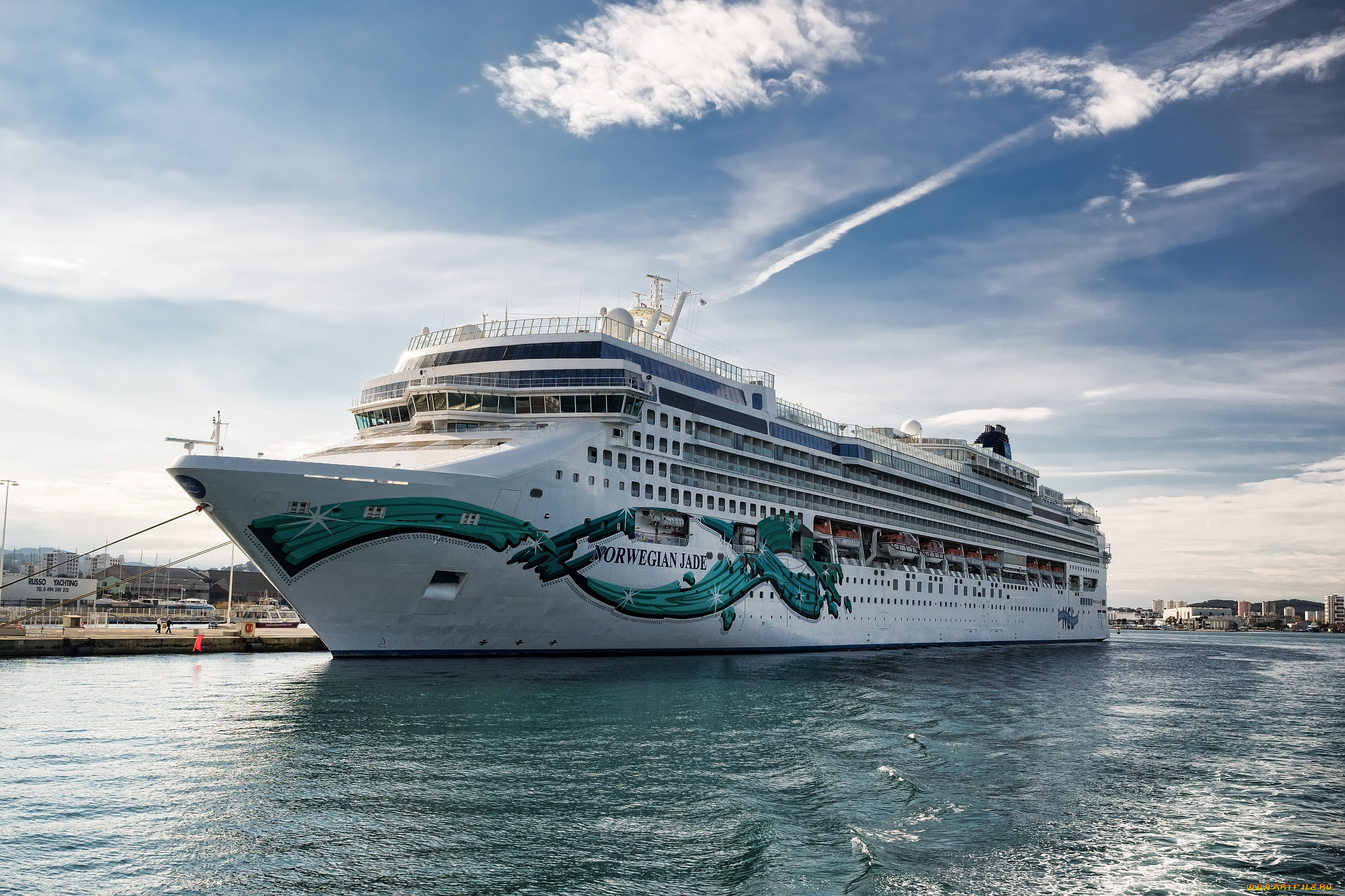norvegian, jade, корабли, лайнеры, круизный, лайнер