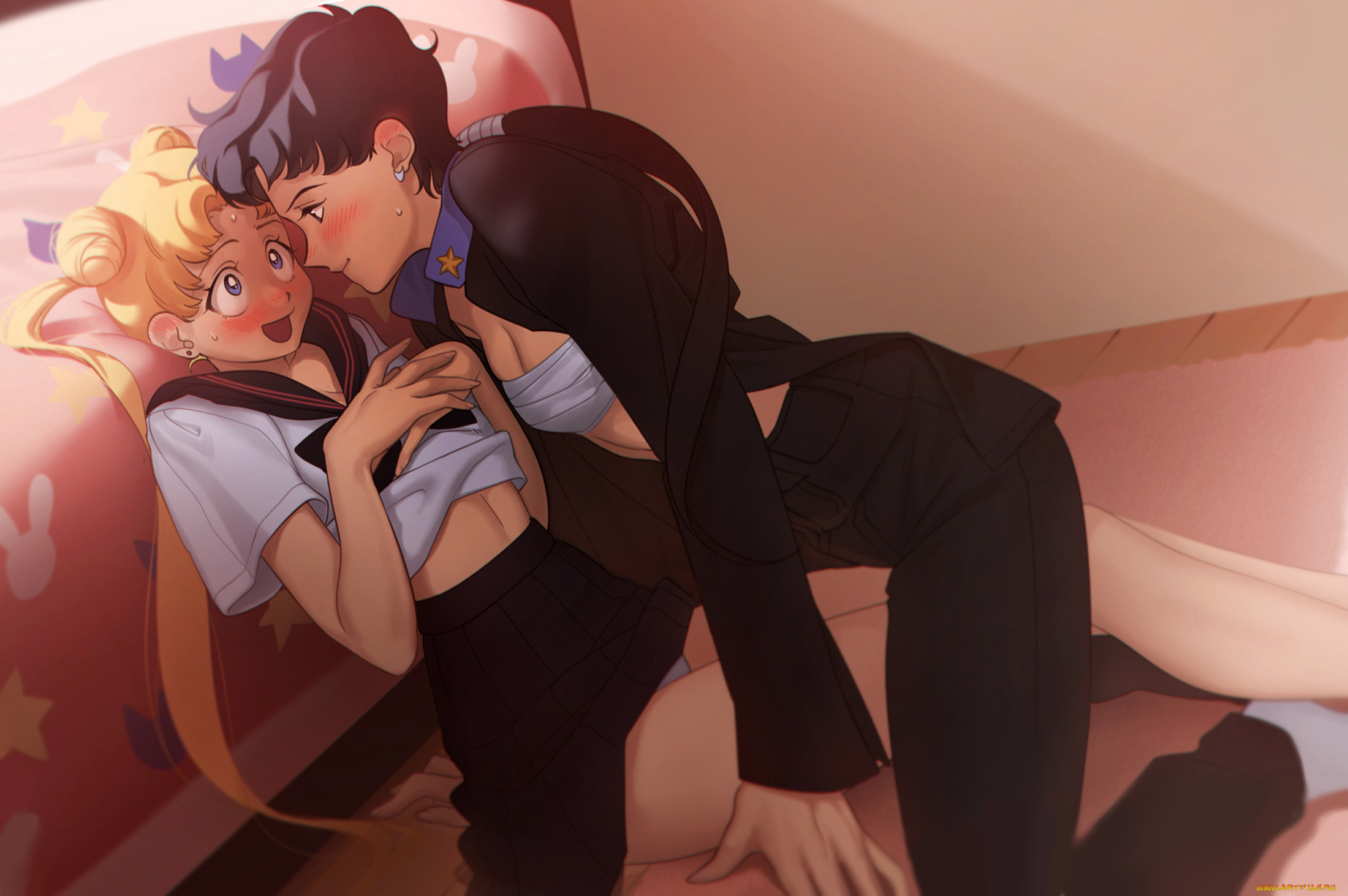 аниме, sailor, moon, aconitea, tsukino, usagi, kou, seiya, sailor, moon