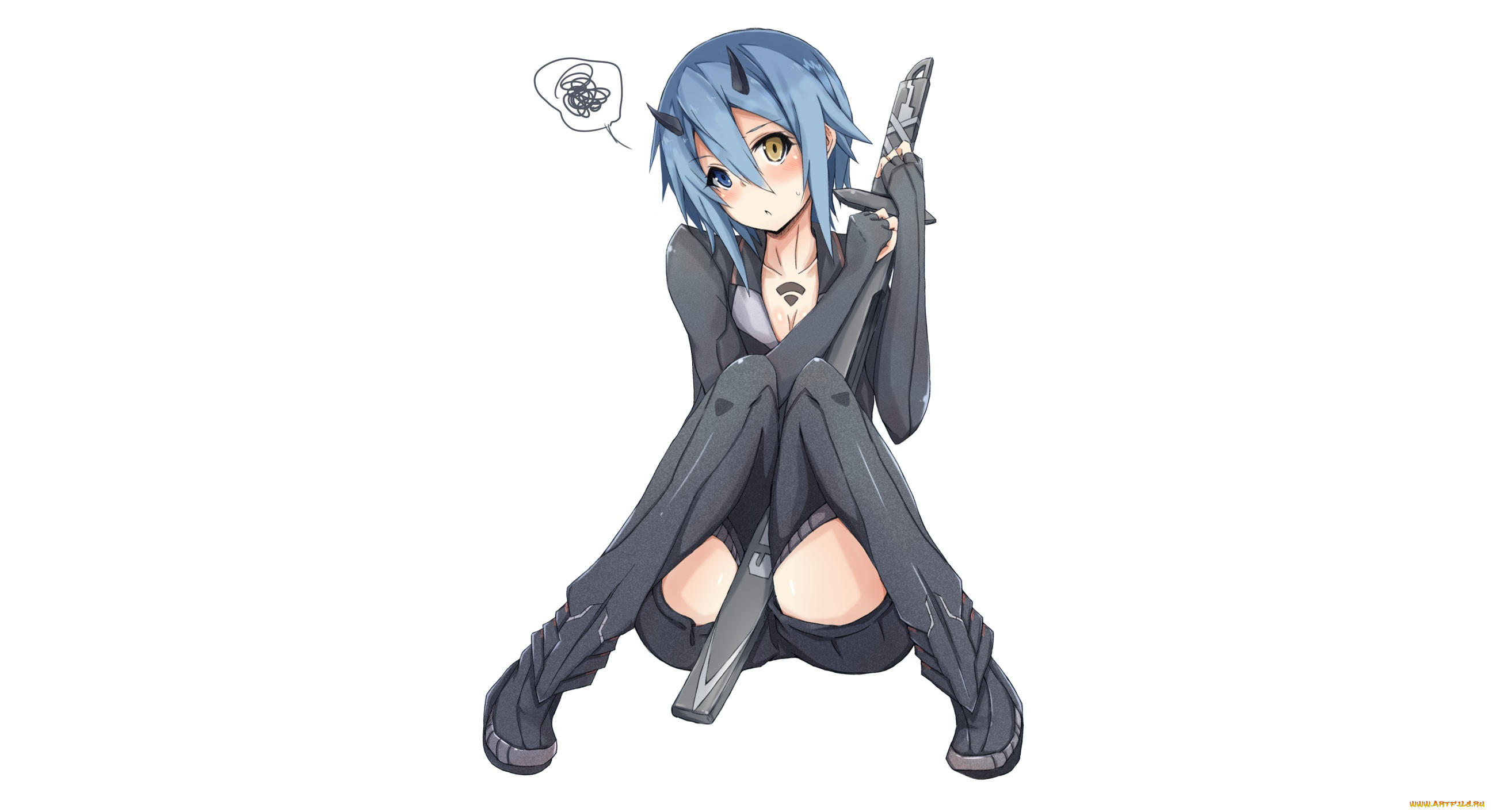 автор, , noe, , mabue, аниме, оружие, , техника, , технологии, phantasy, star, online, 2, noe, девушка, io