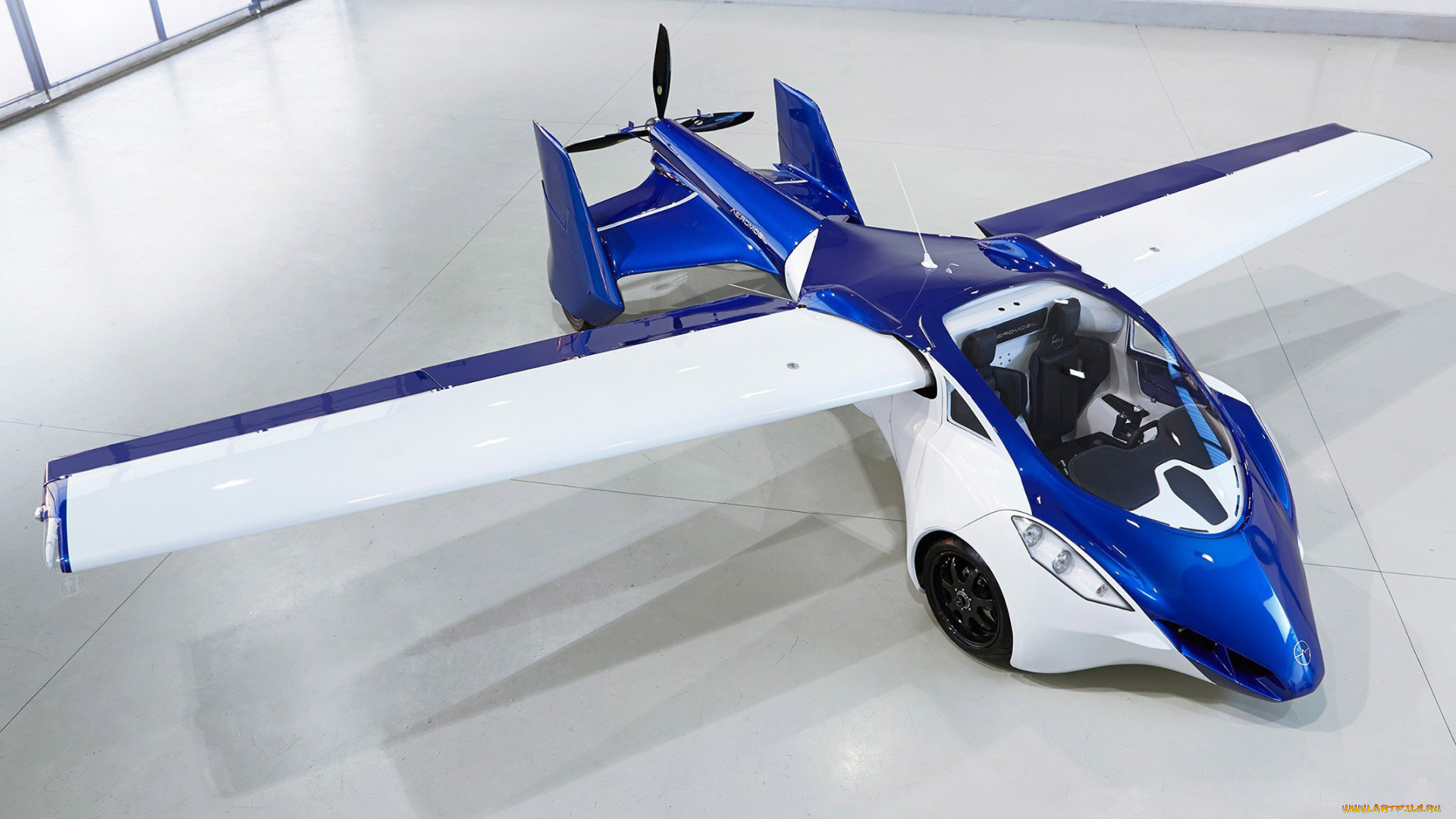 aeromobil, автомобили, -unsort, самолёт, ангар, car