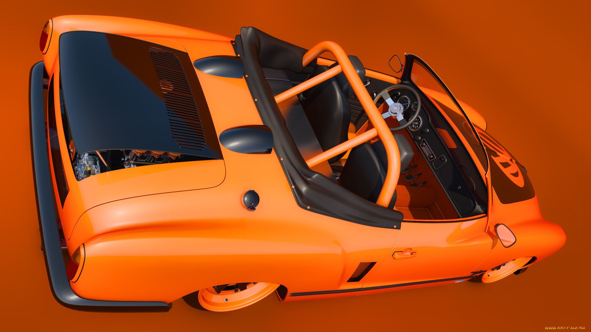 автомобили, 3д, фон, автомобиль