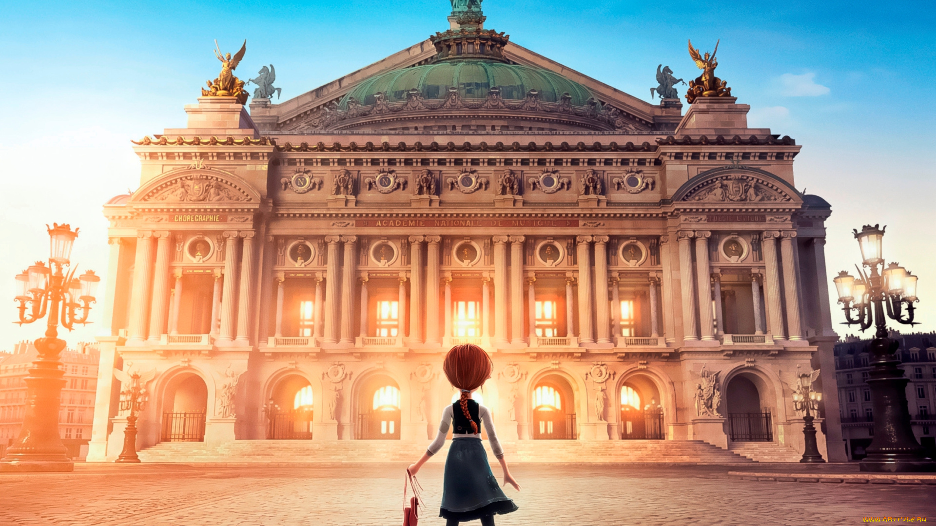 мультфильмы, ballerina