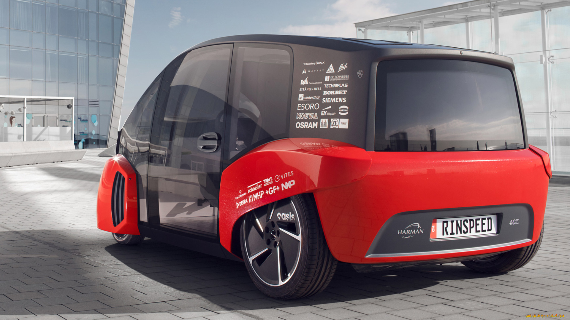 rinspeed, oasis, concept, 2017, автомобили, rinspeed, 2017, concept, oasis