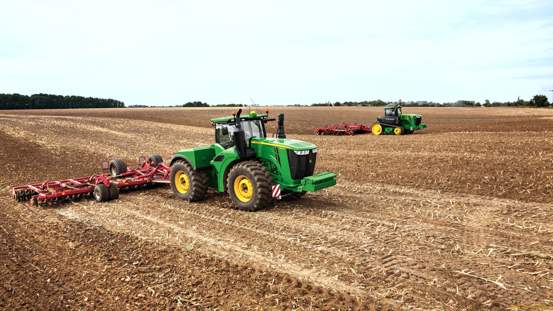 техника, тракторы, john, deere