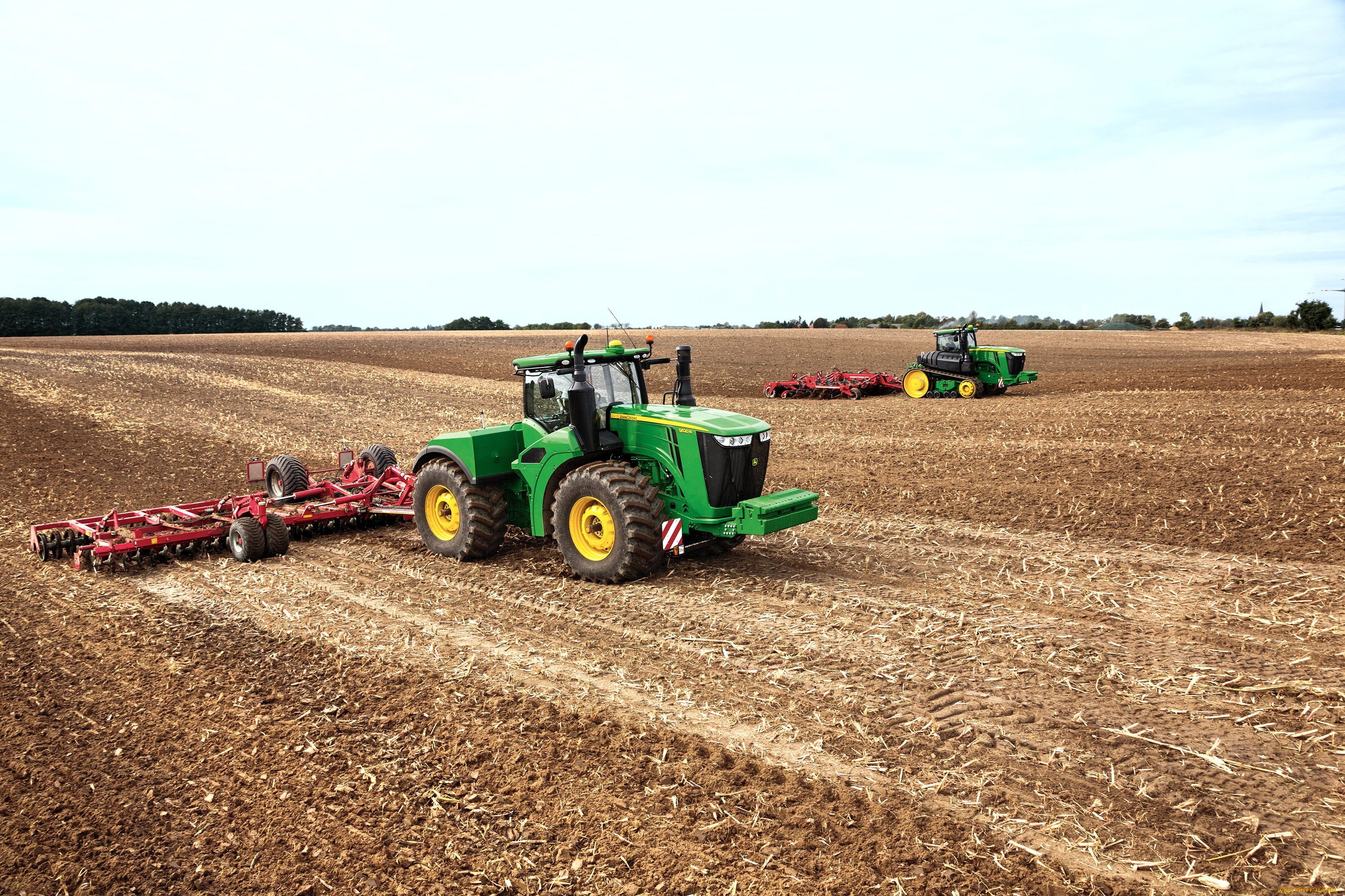 техника, тракторы, john, deere